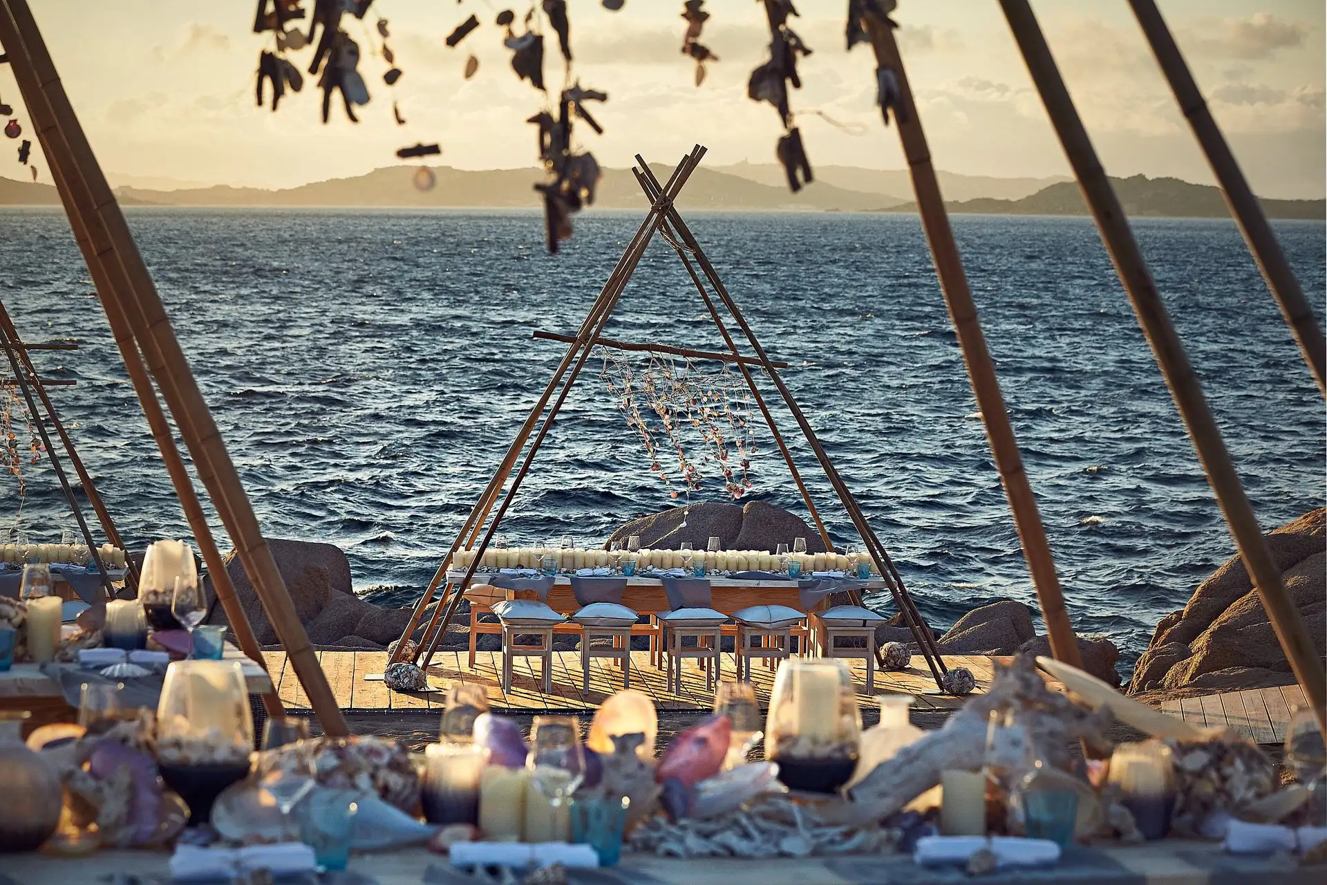 perfect sardinia beach party