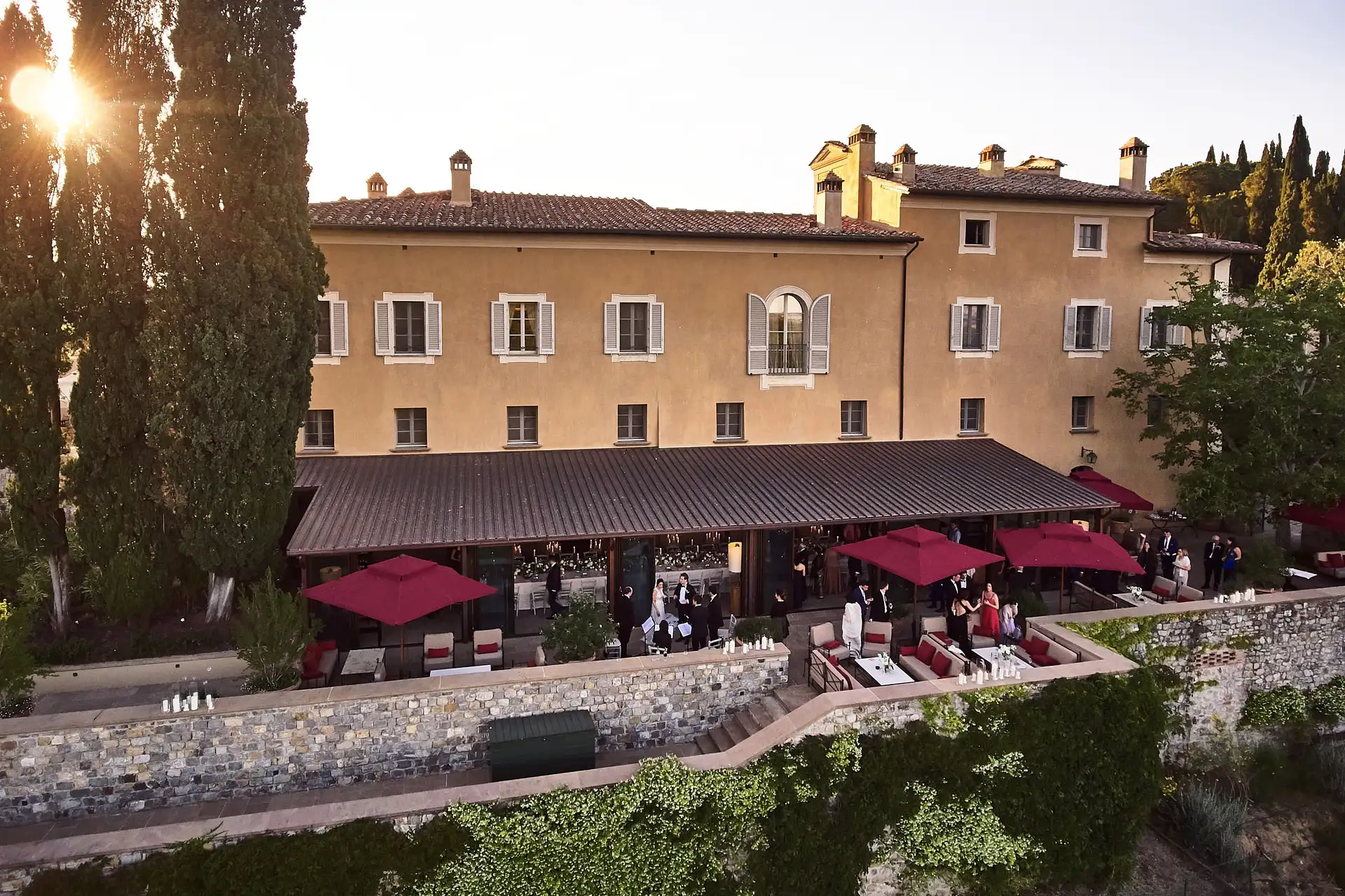 rosewood castiglion del bosco wedding