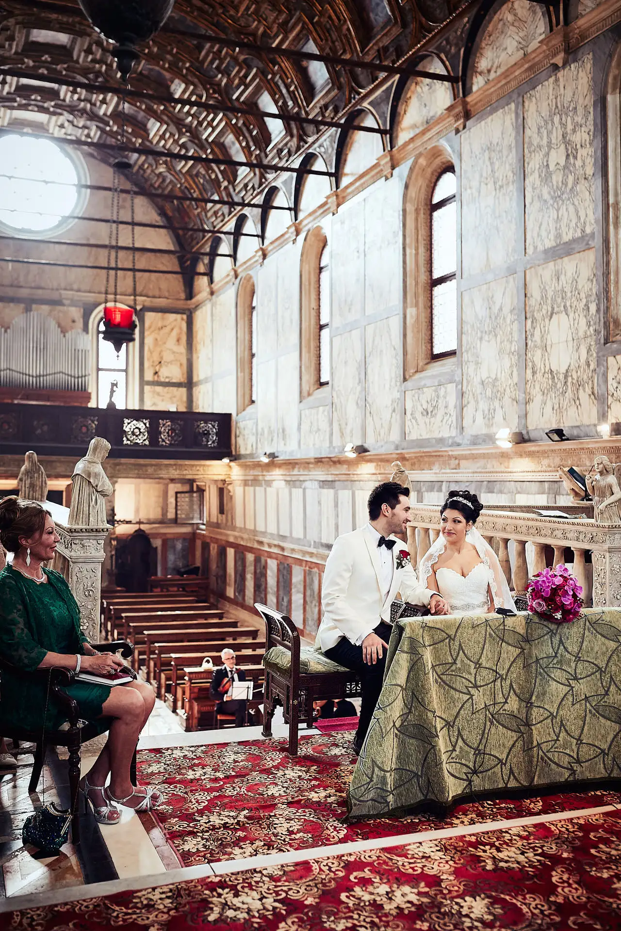 santa maria dei miracoli wedding