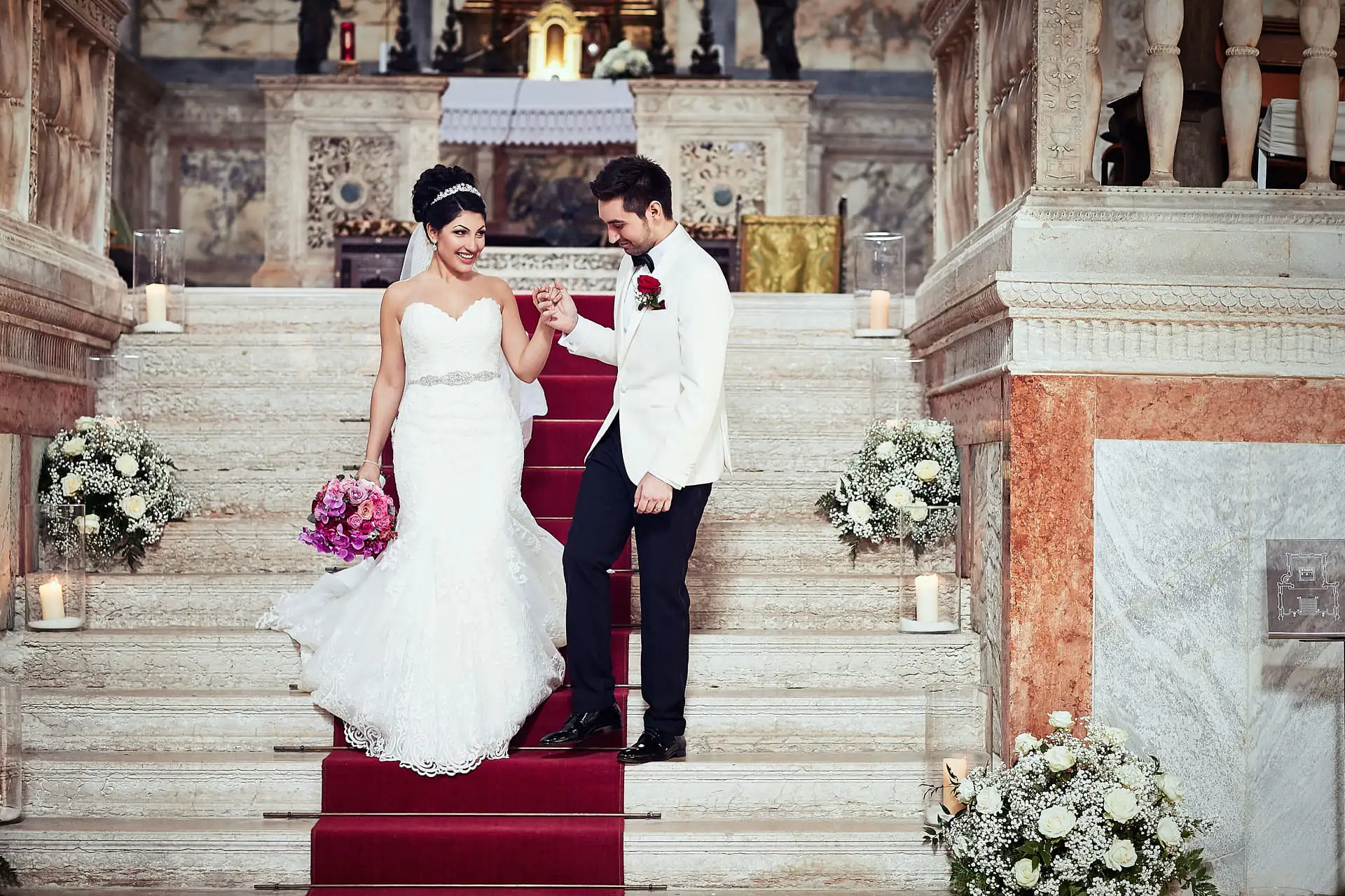 santa maria dei miracoli wedding