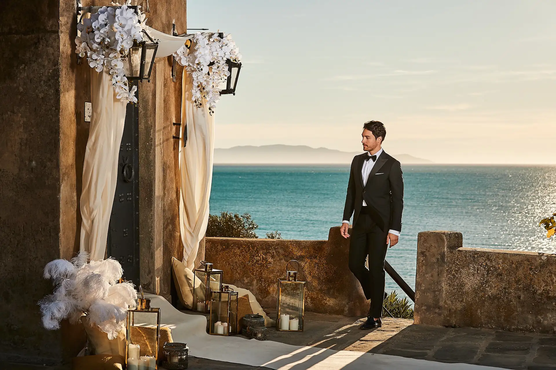 seaside elopement tuscany
