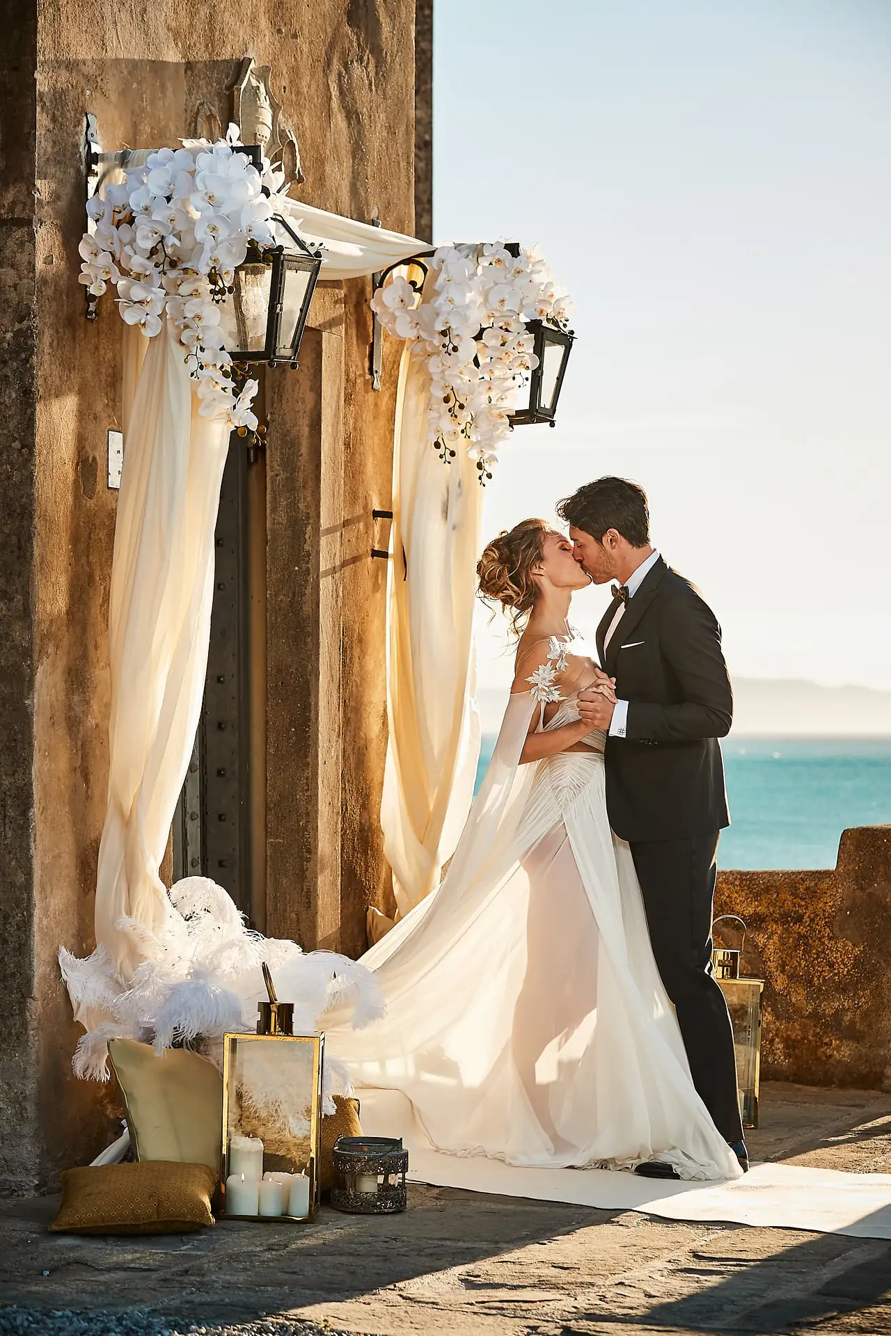 seaside elopement tuscany