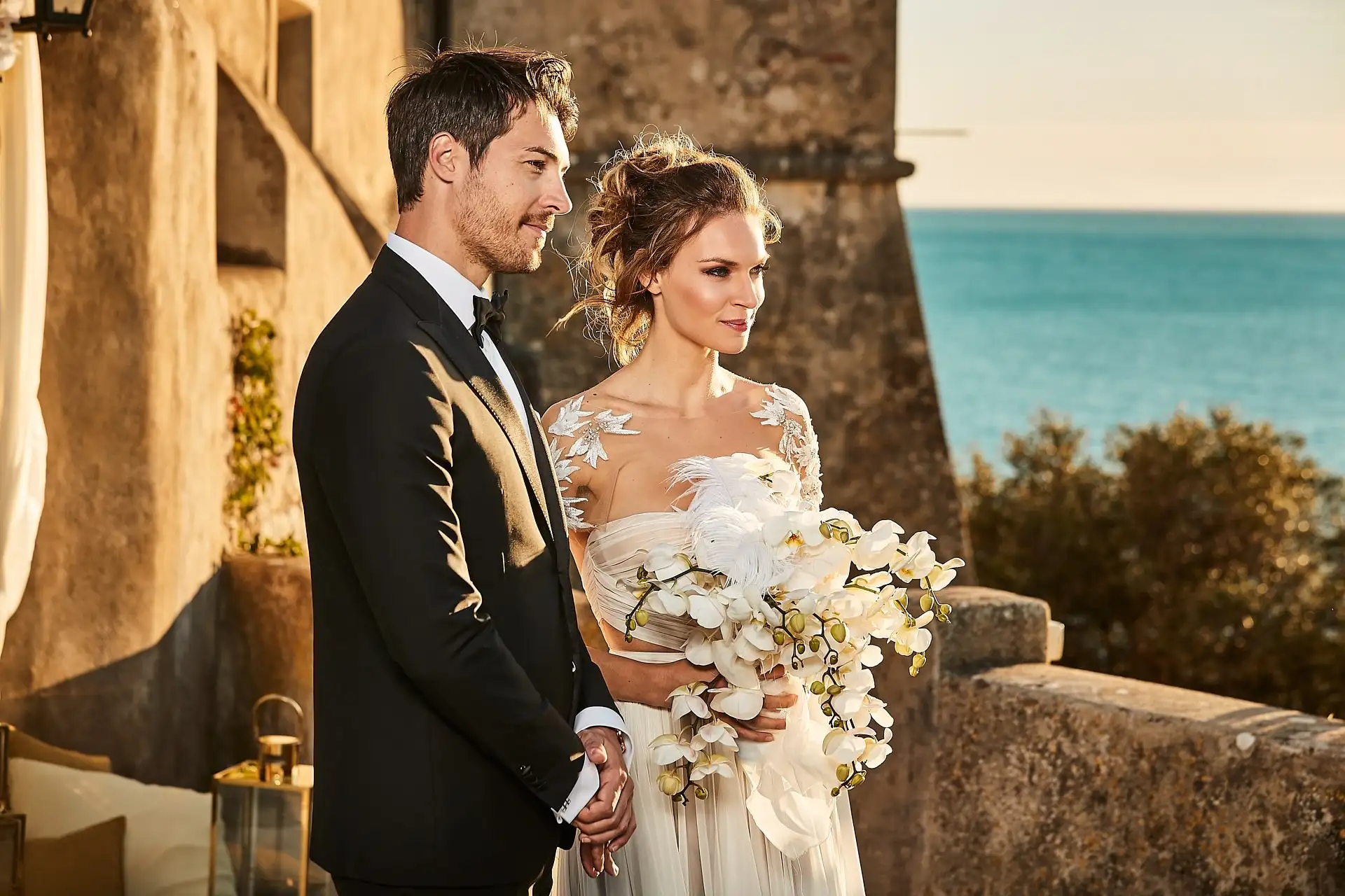 seaside elopement tuscany