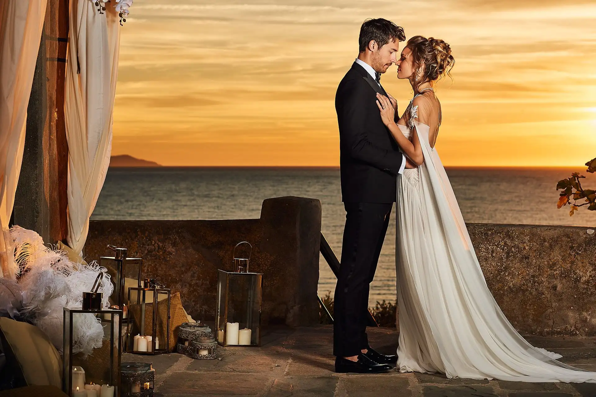 seaside elopement tuscany