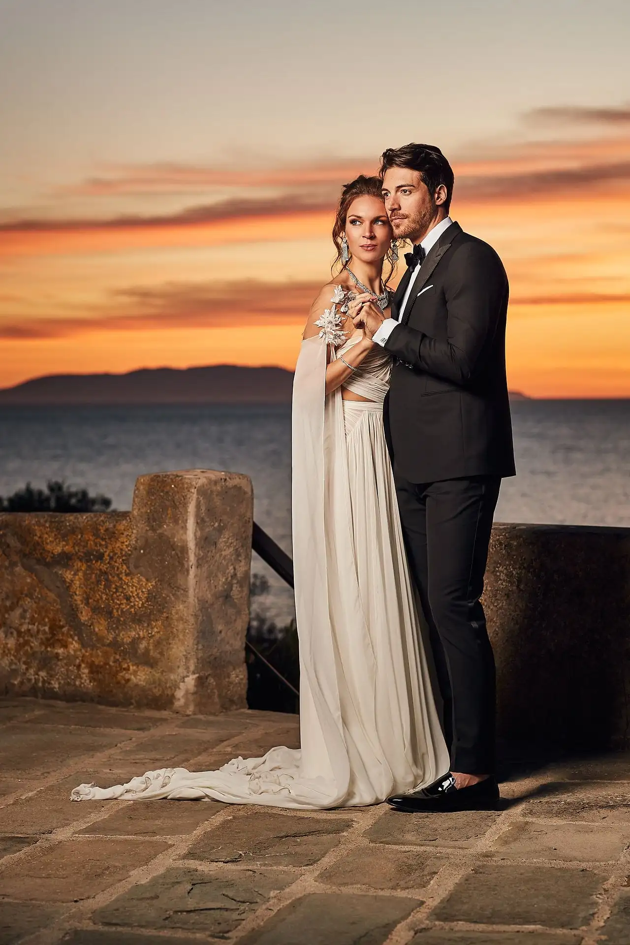 seaside elopement tuscany