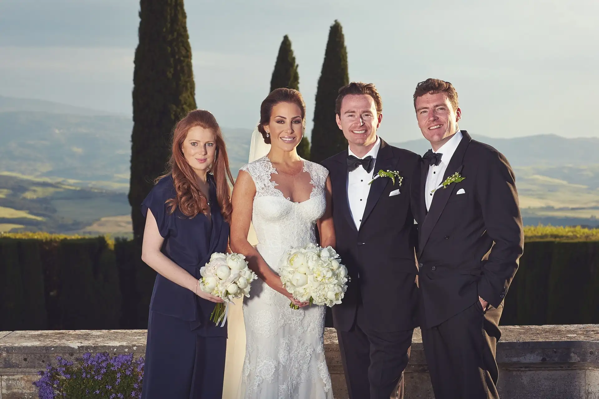 sublime val d orcia wedding