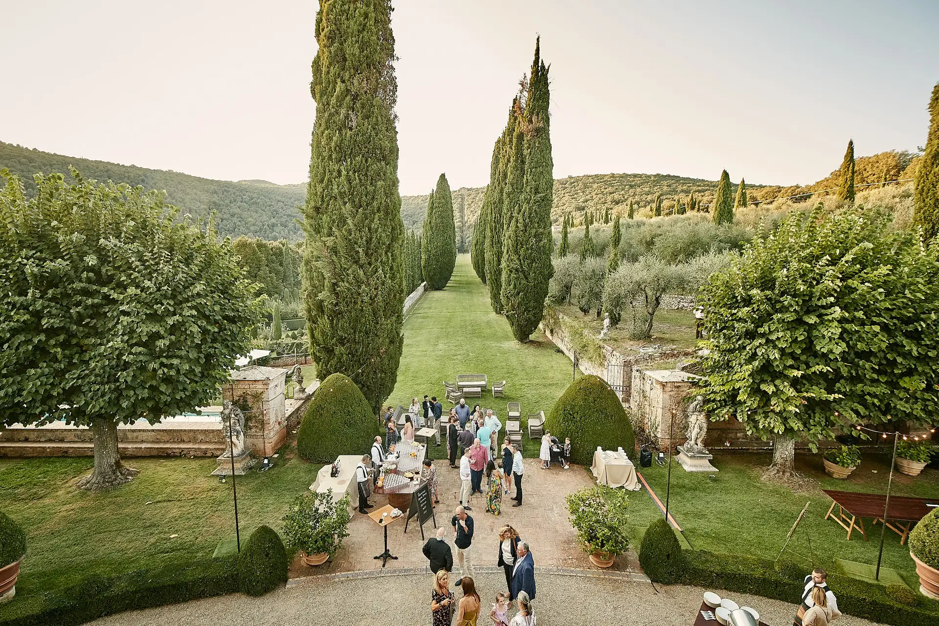 tuscan welcome dinner italian feast