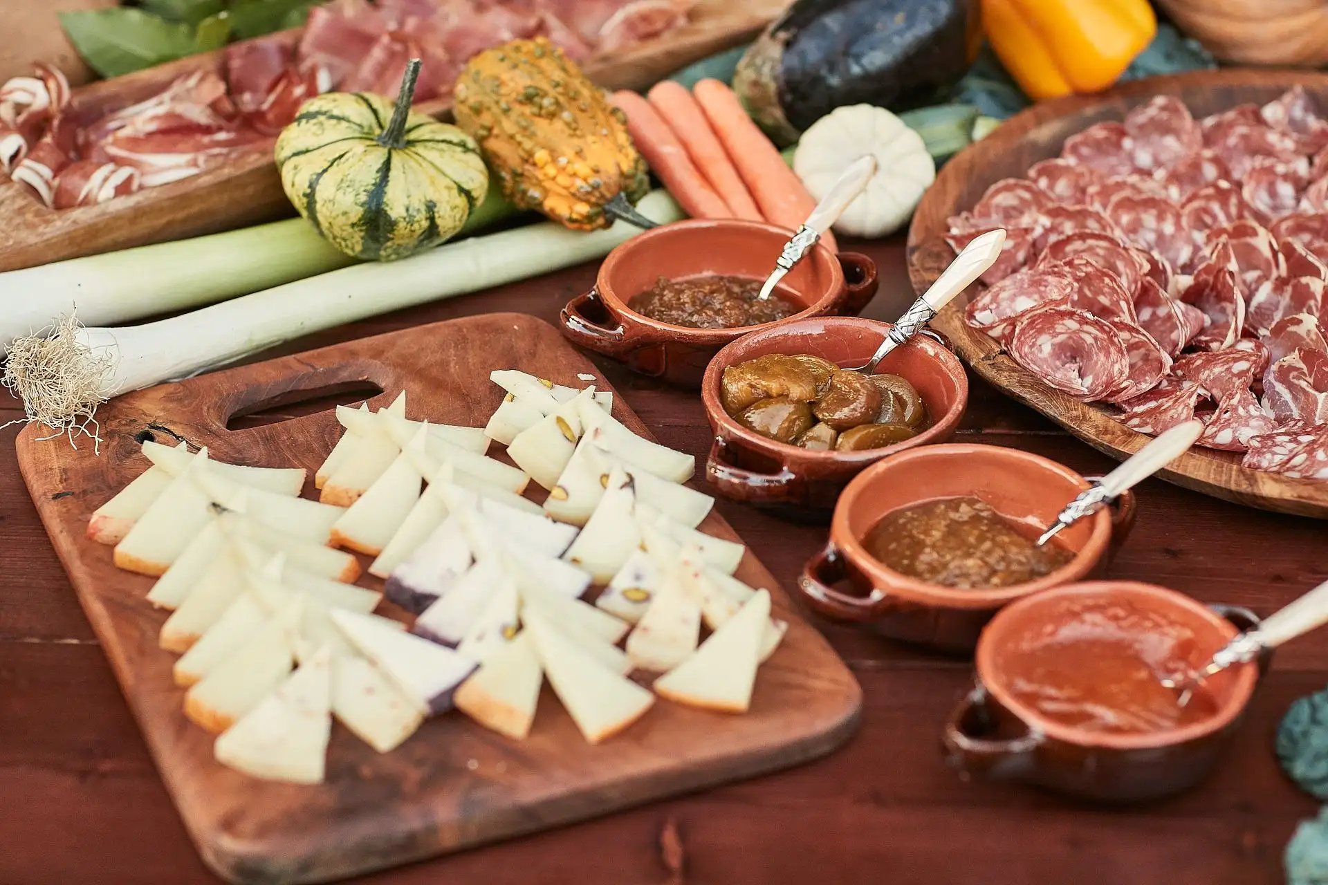 tuscan welcome dinner italian feast