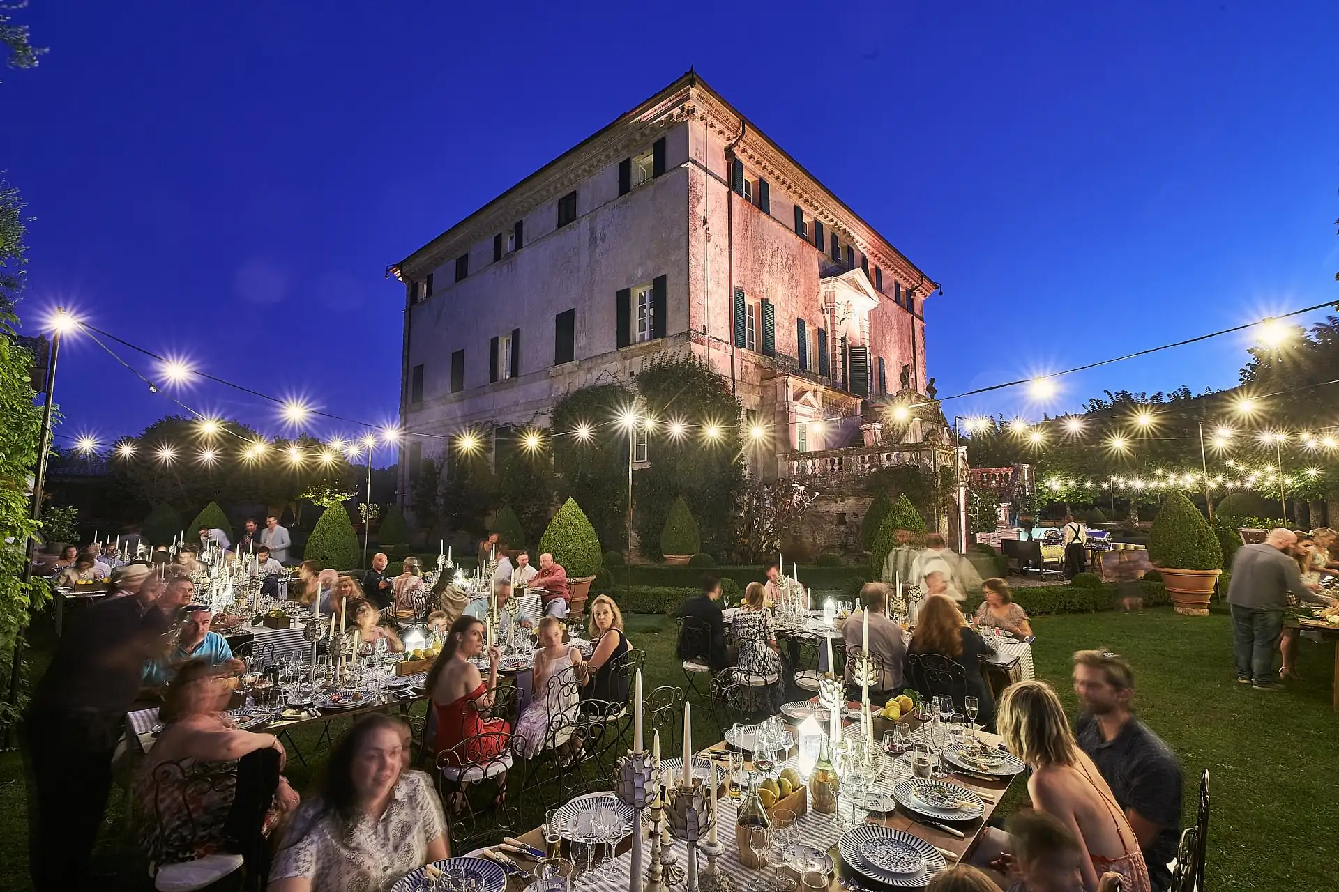 tuscan welcome dinner italian feast