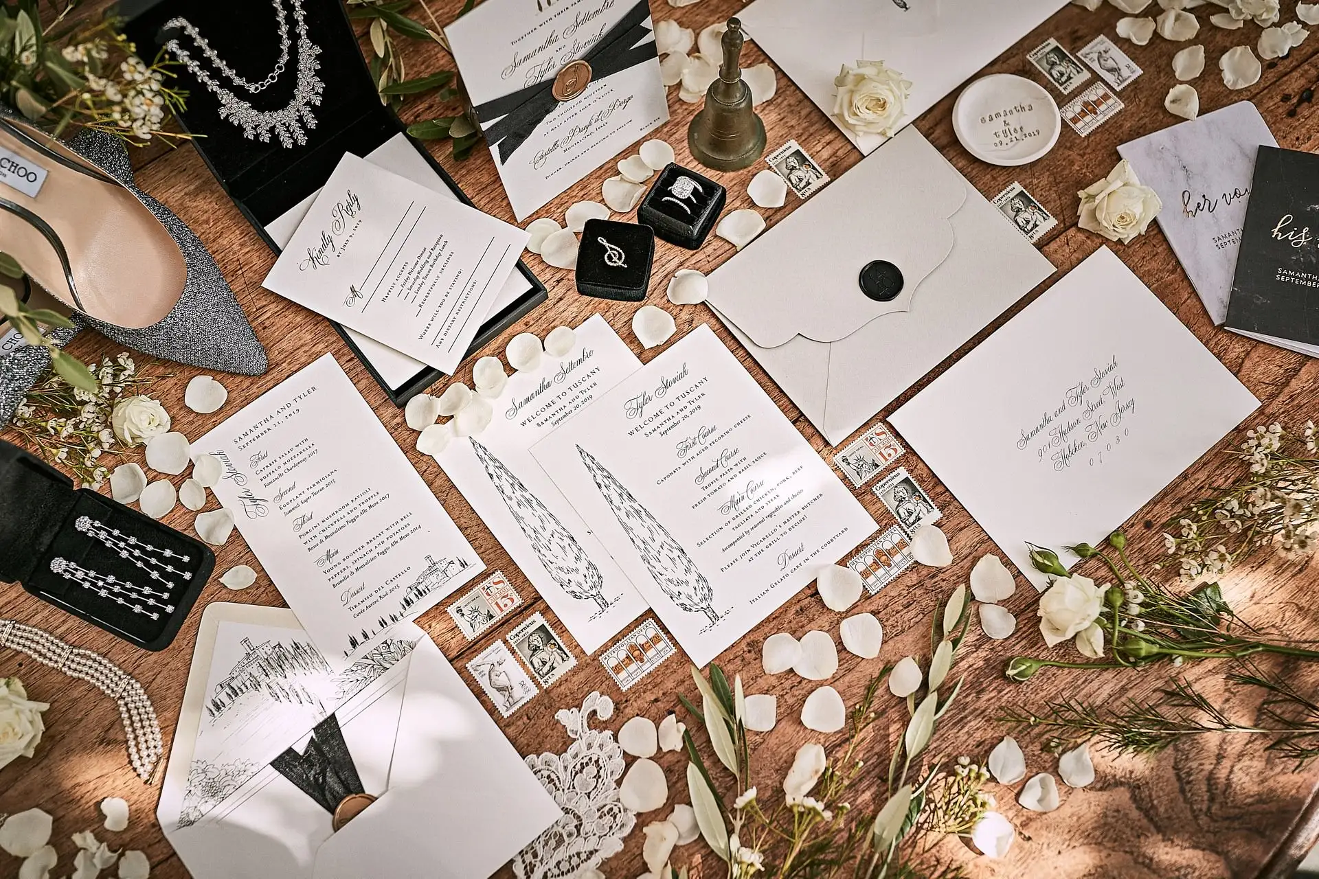 tuscan winery wedding