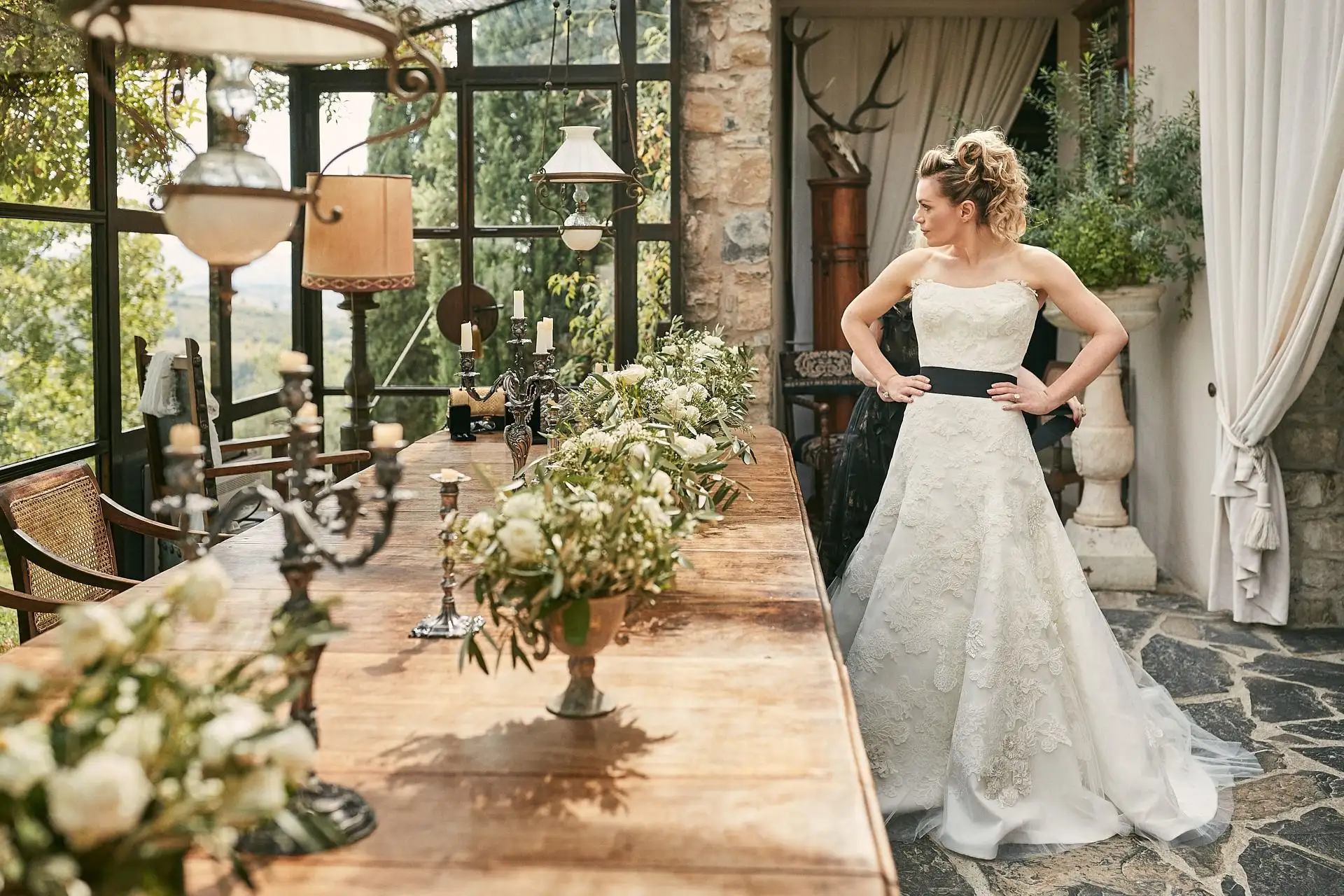 tuscan winery wedding