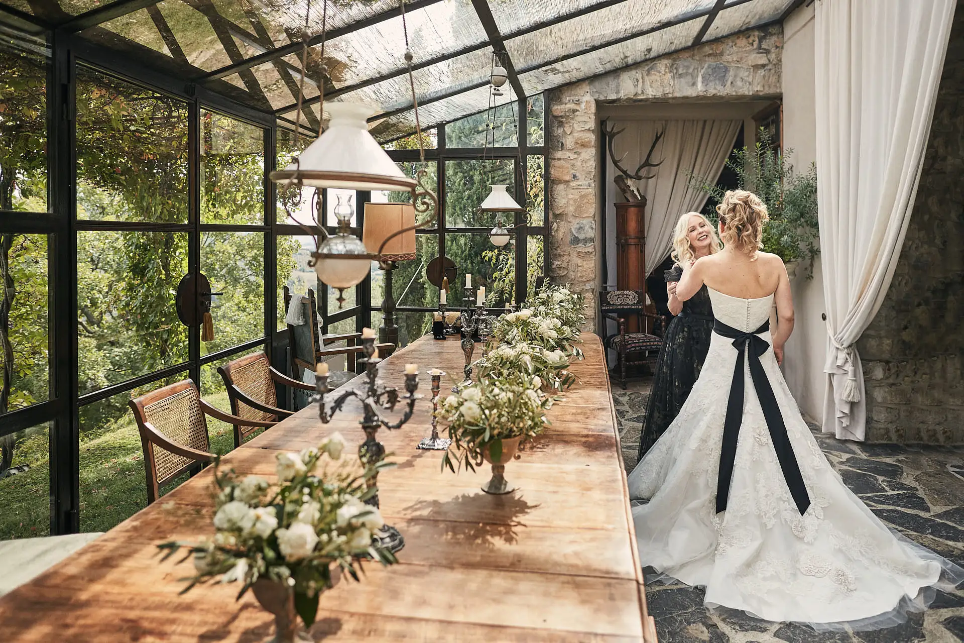 tuscan winery wedding