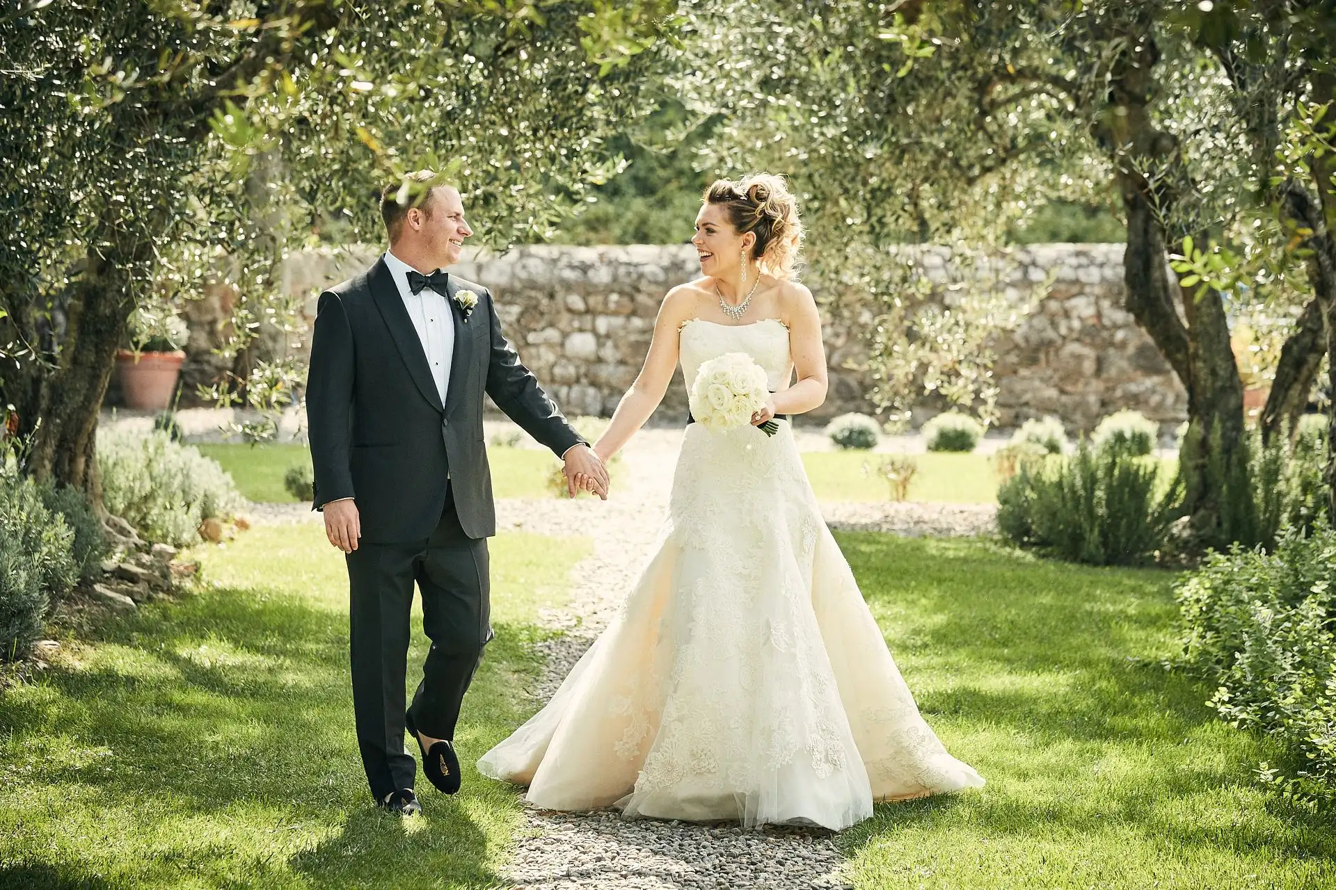 tuscan winery wedding