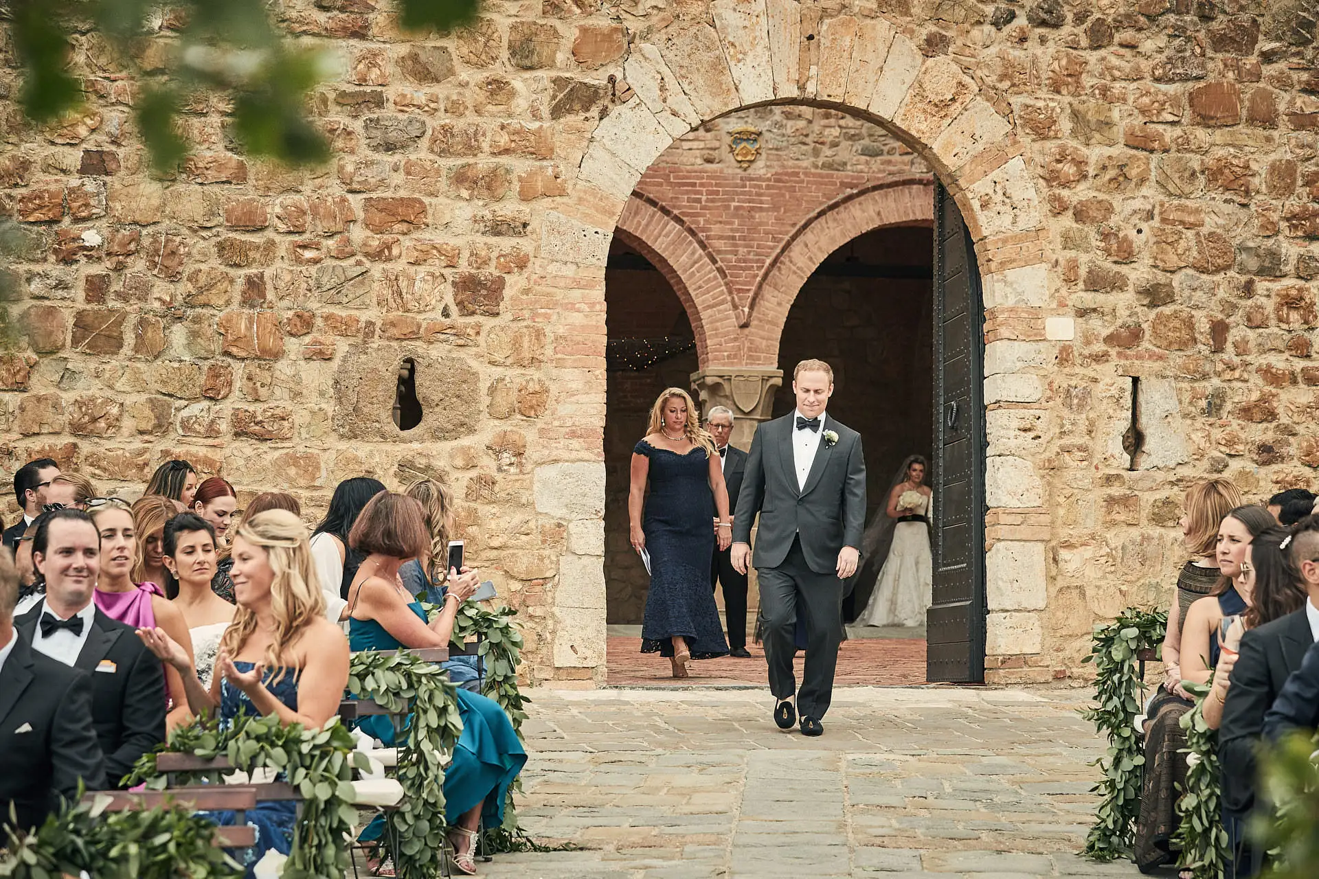 tuscan winery wedding