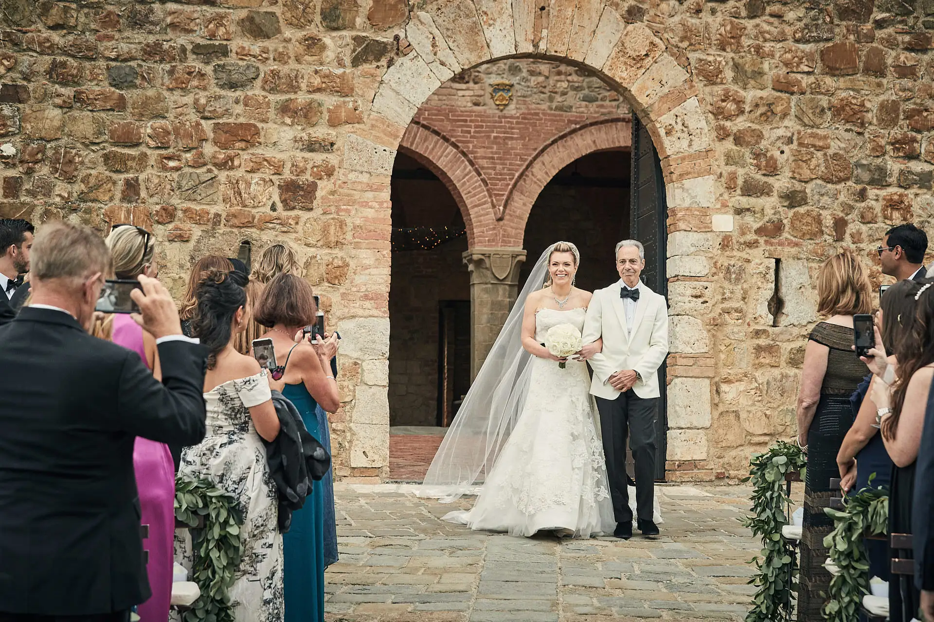 tuscan winery wedding