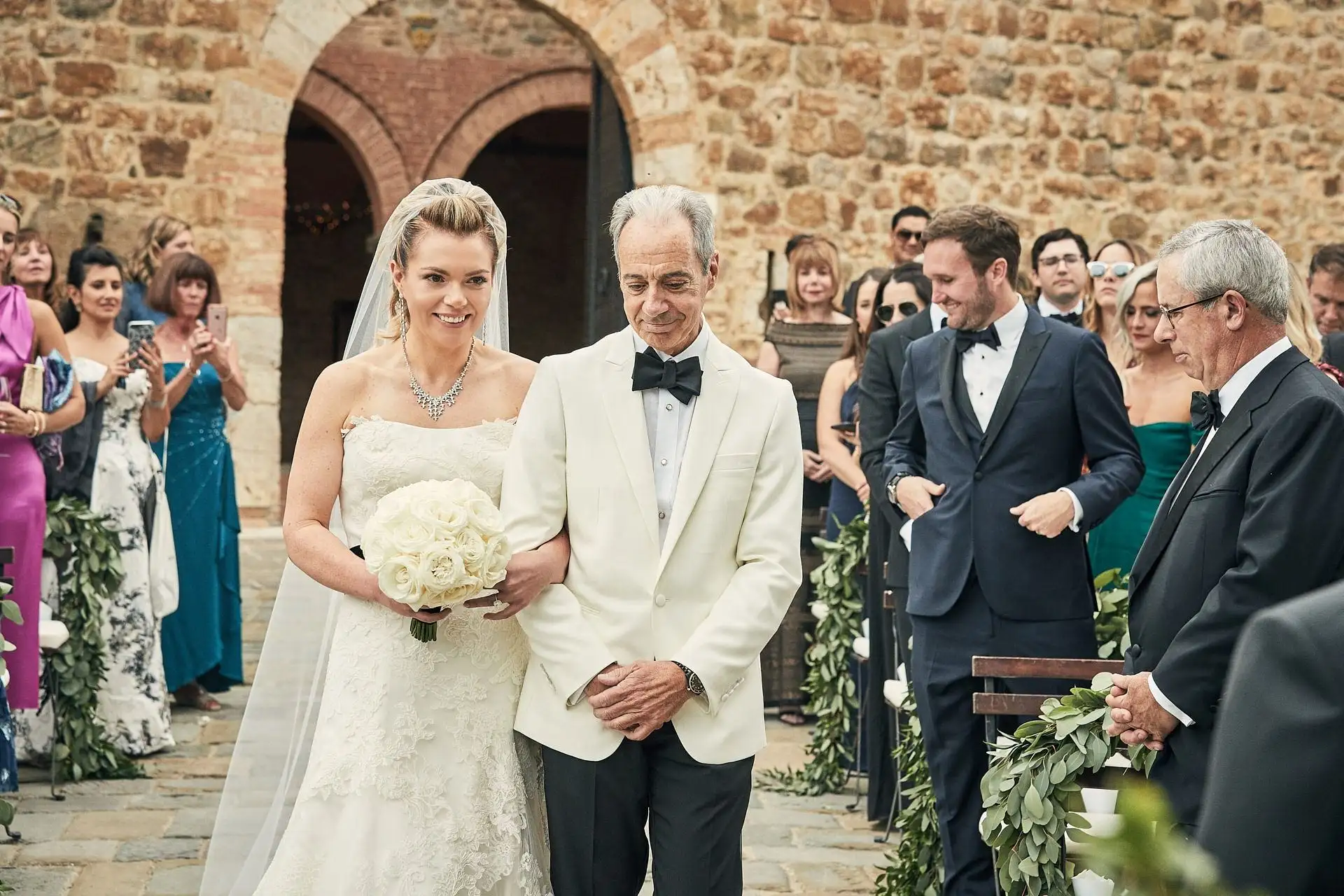 tuscan winery wedding