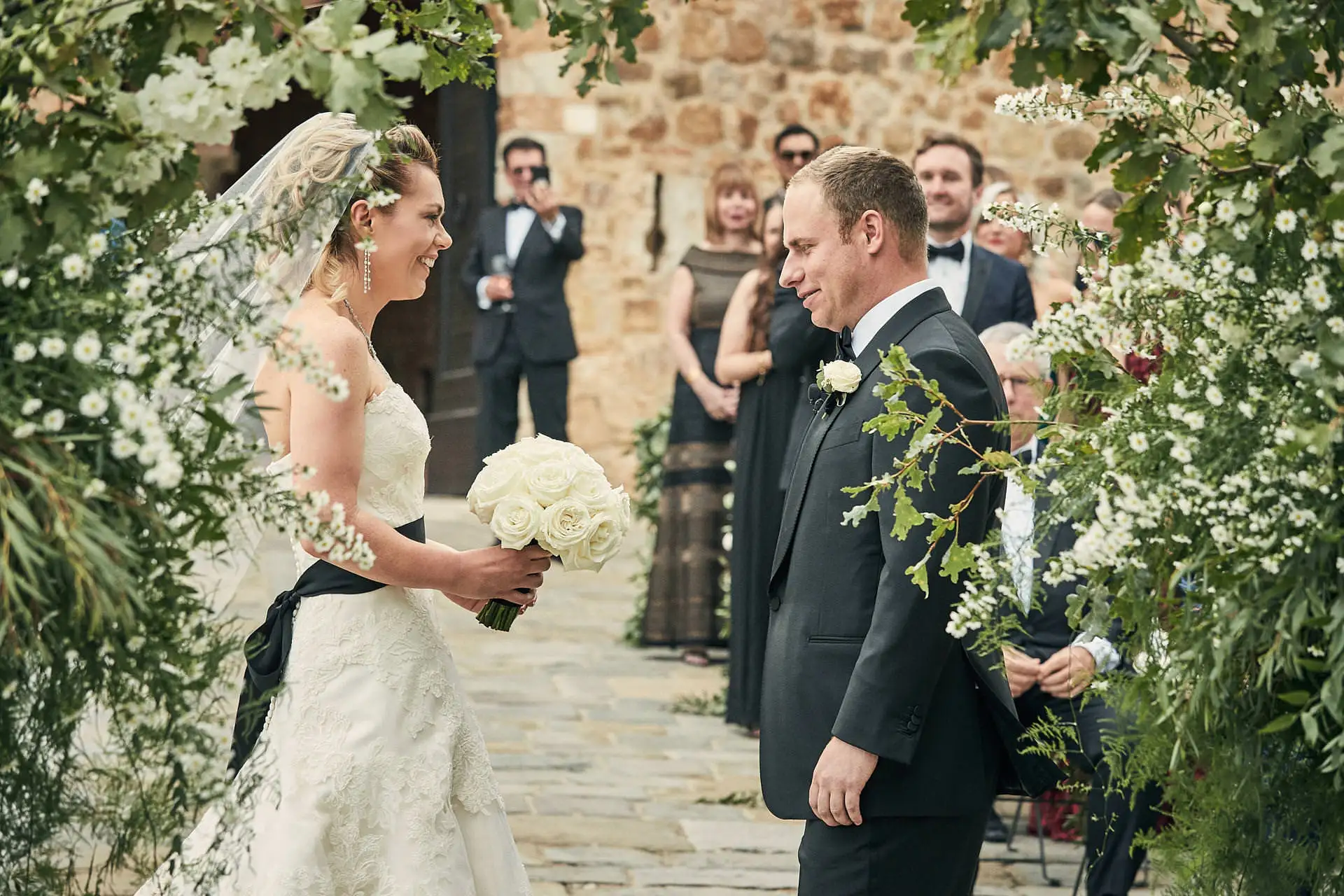 tuscan winery wedding