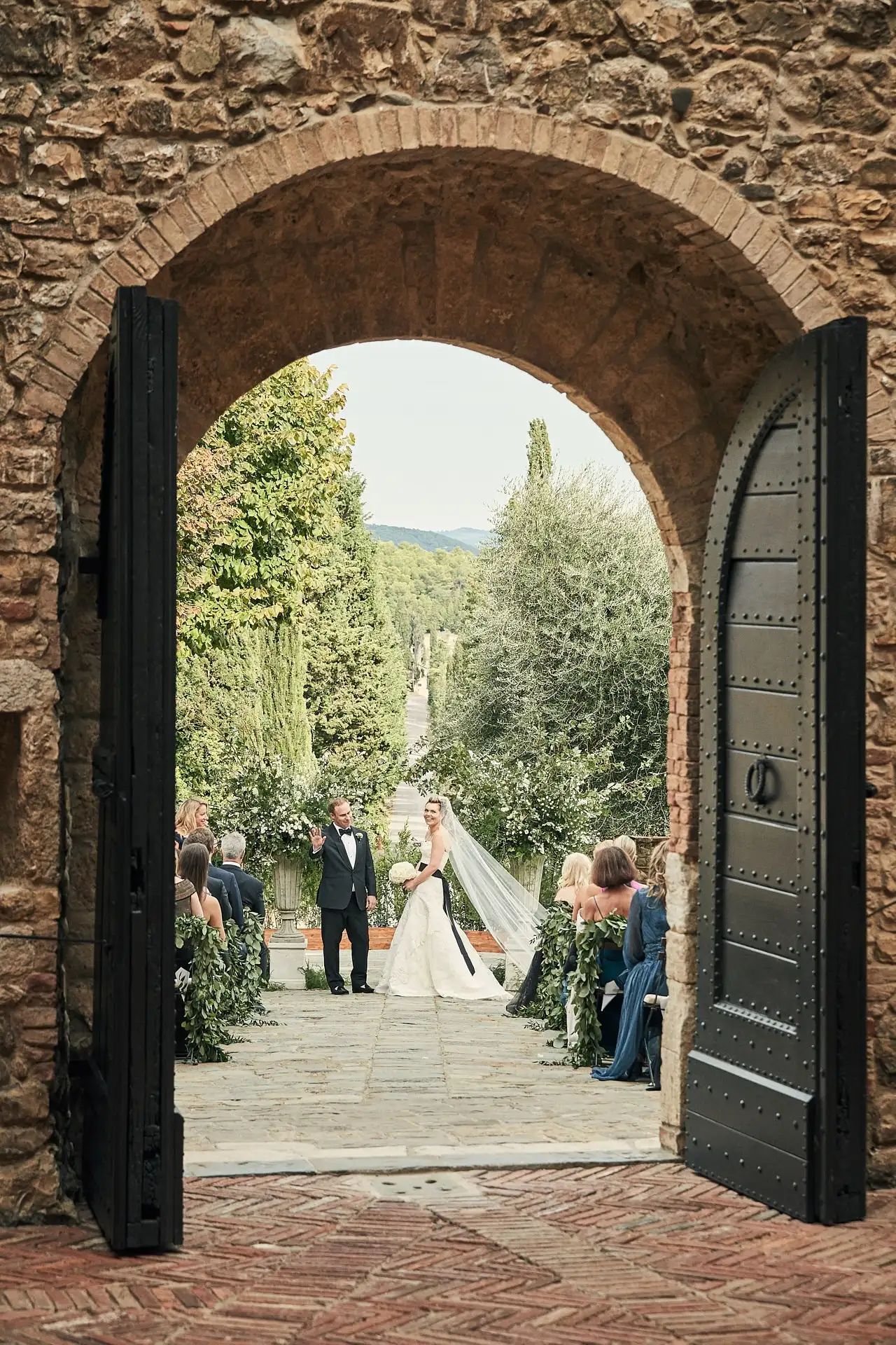 tuscan winery wedding