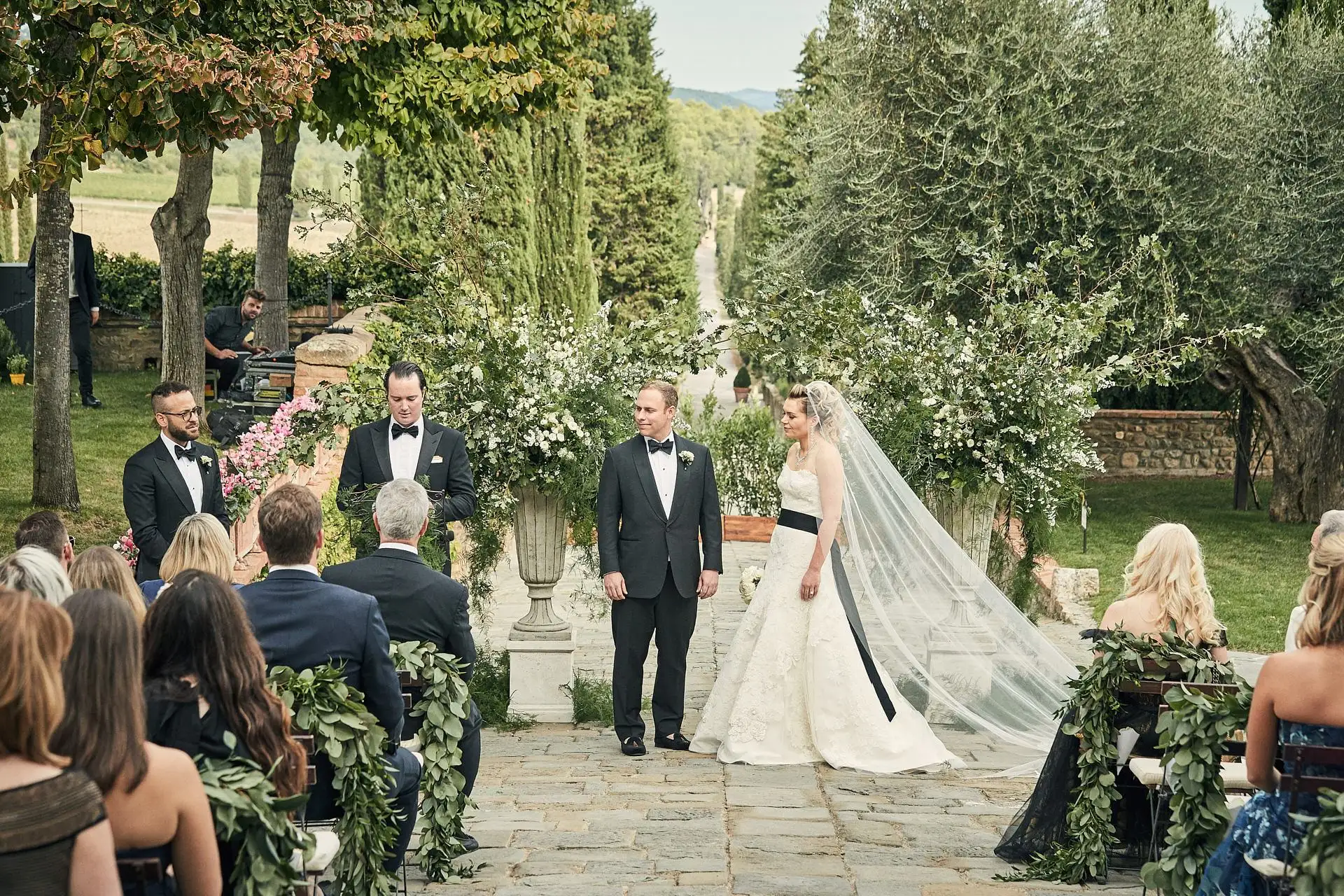 tuscan winery wedding