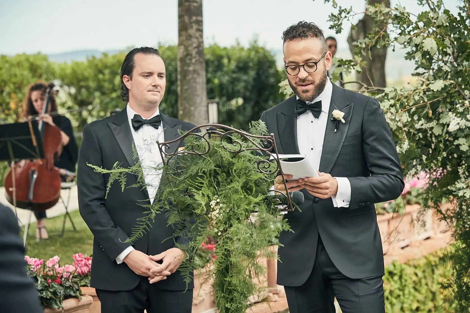 tuscan winery wedding