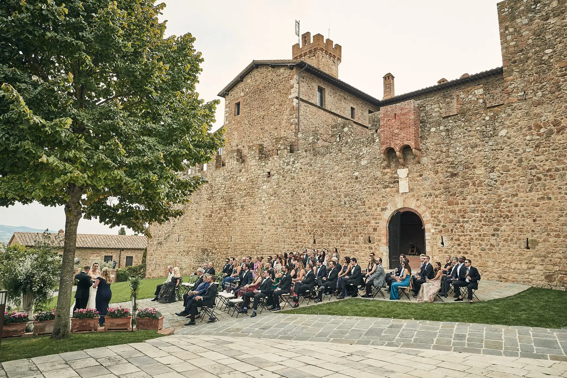 tuscan winery wedding