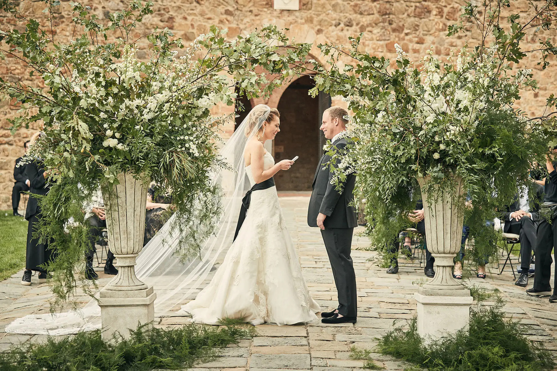 tuscan winery wedding