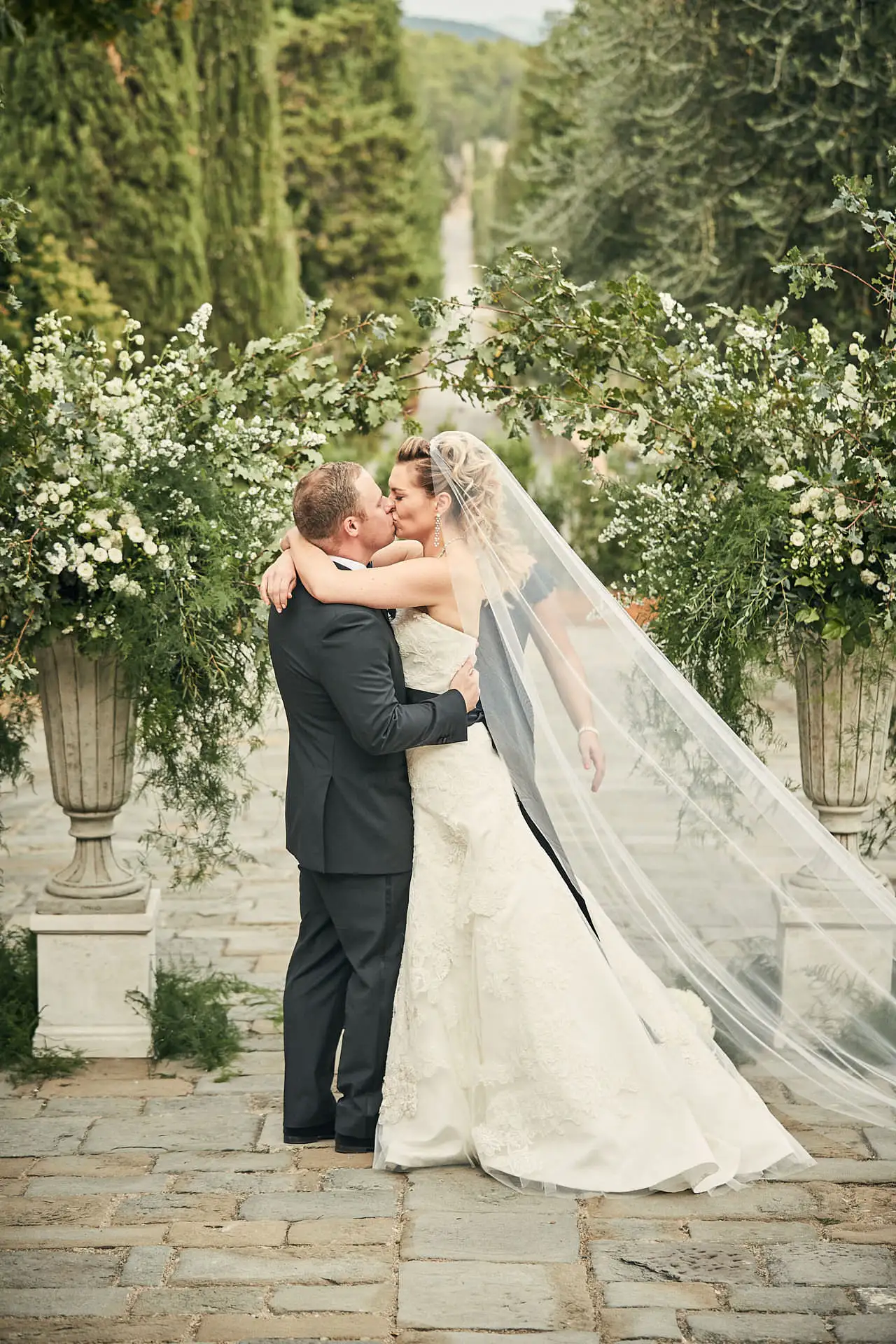 tuscan winery wedding
