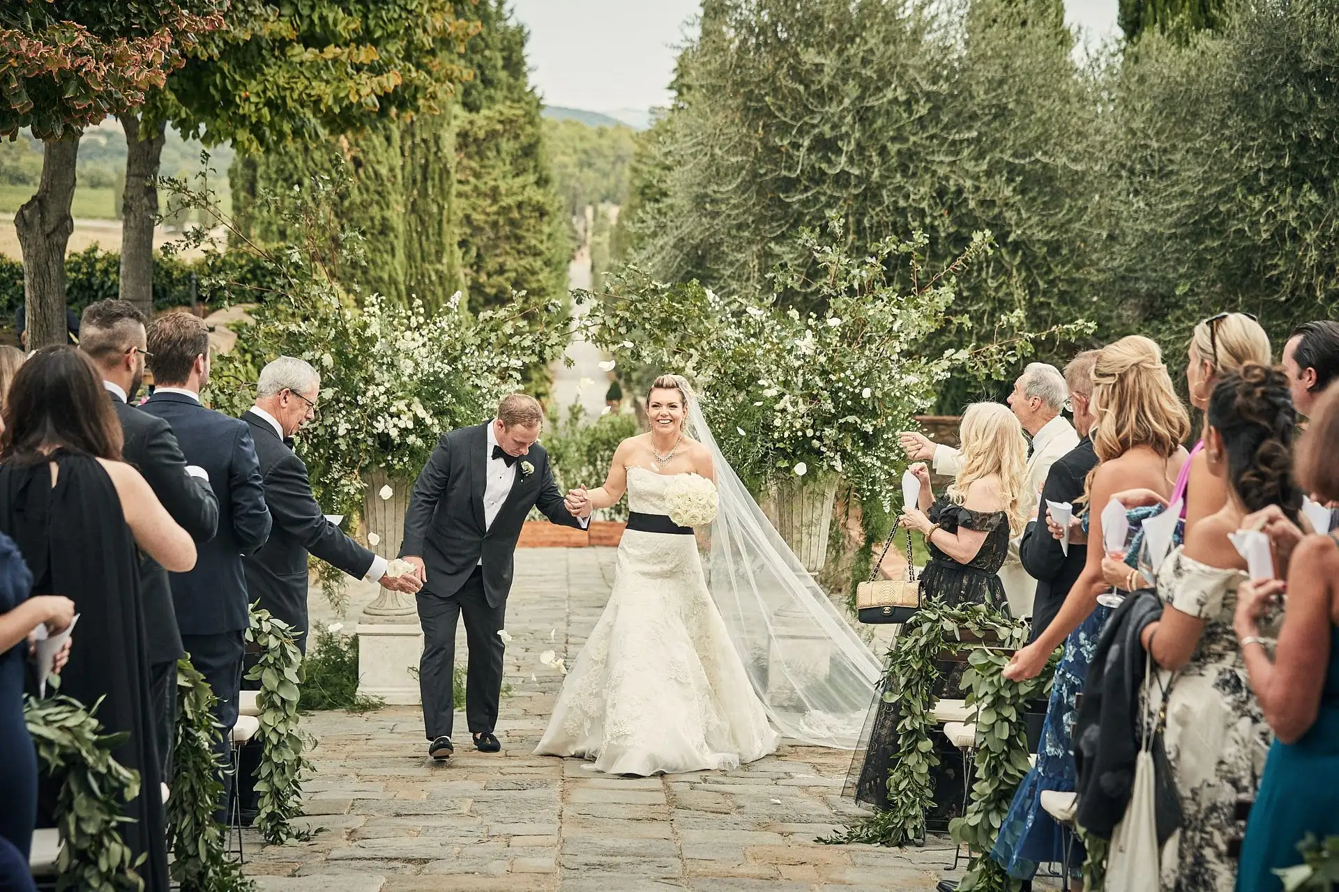 tuscan winery wedding