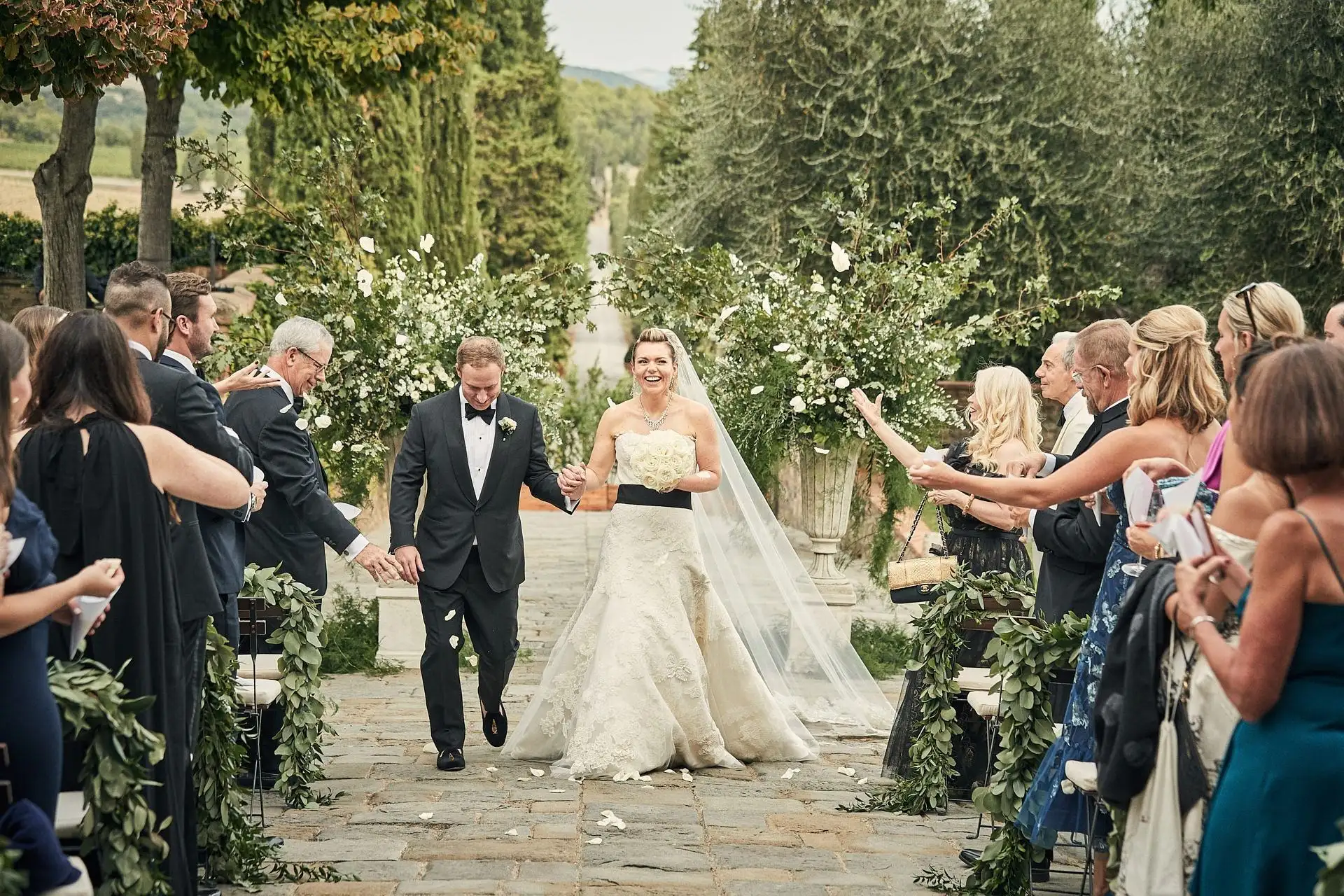 tuscan winery wedding