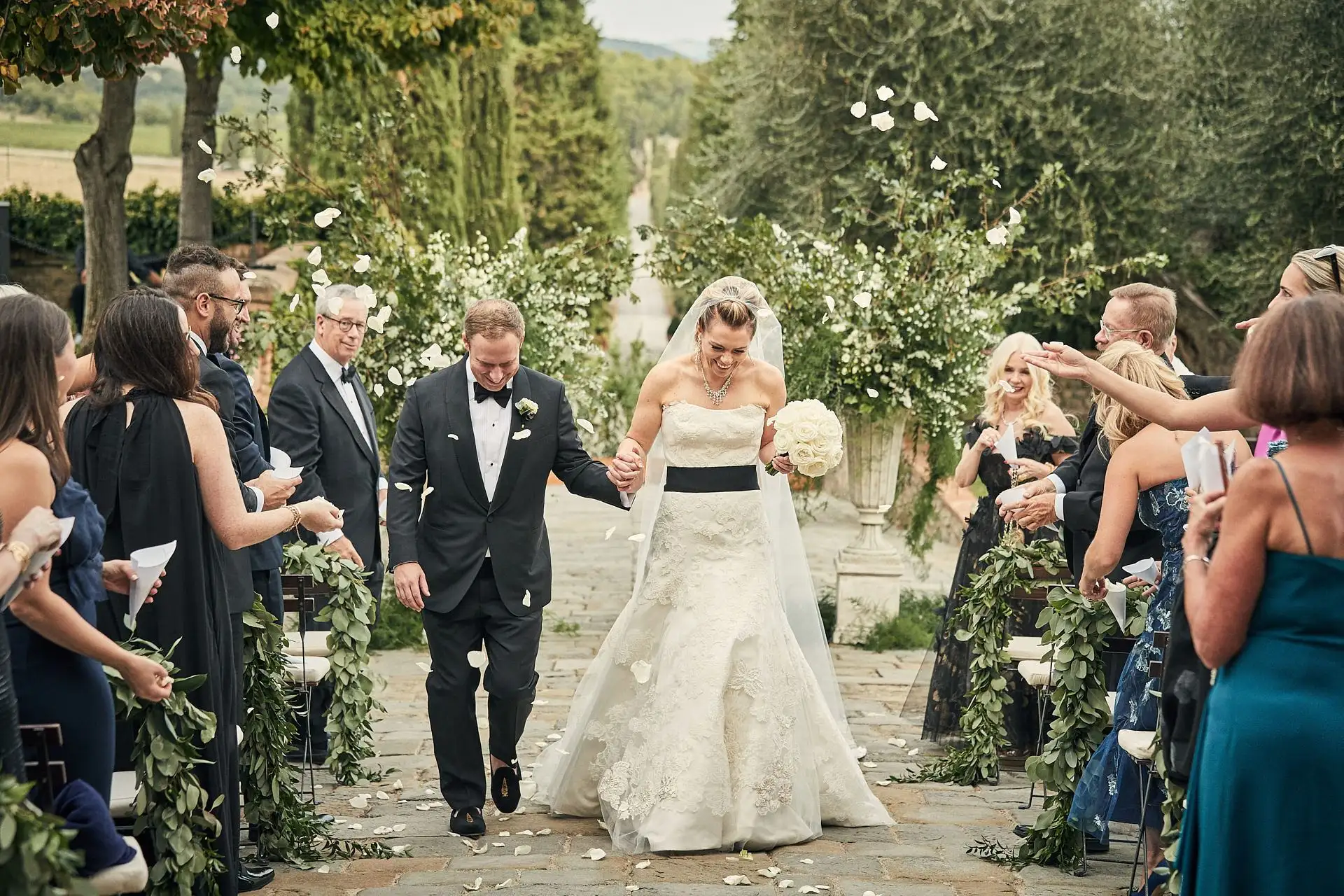 tuscan winery wedding