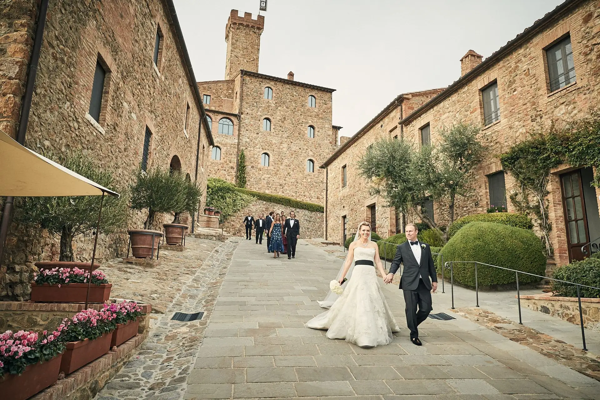 tuscan winery wedding