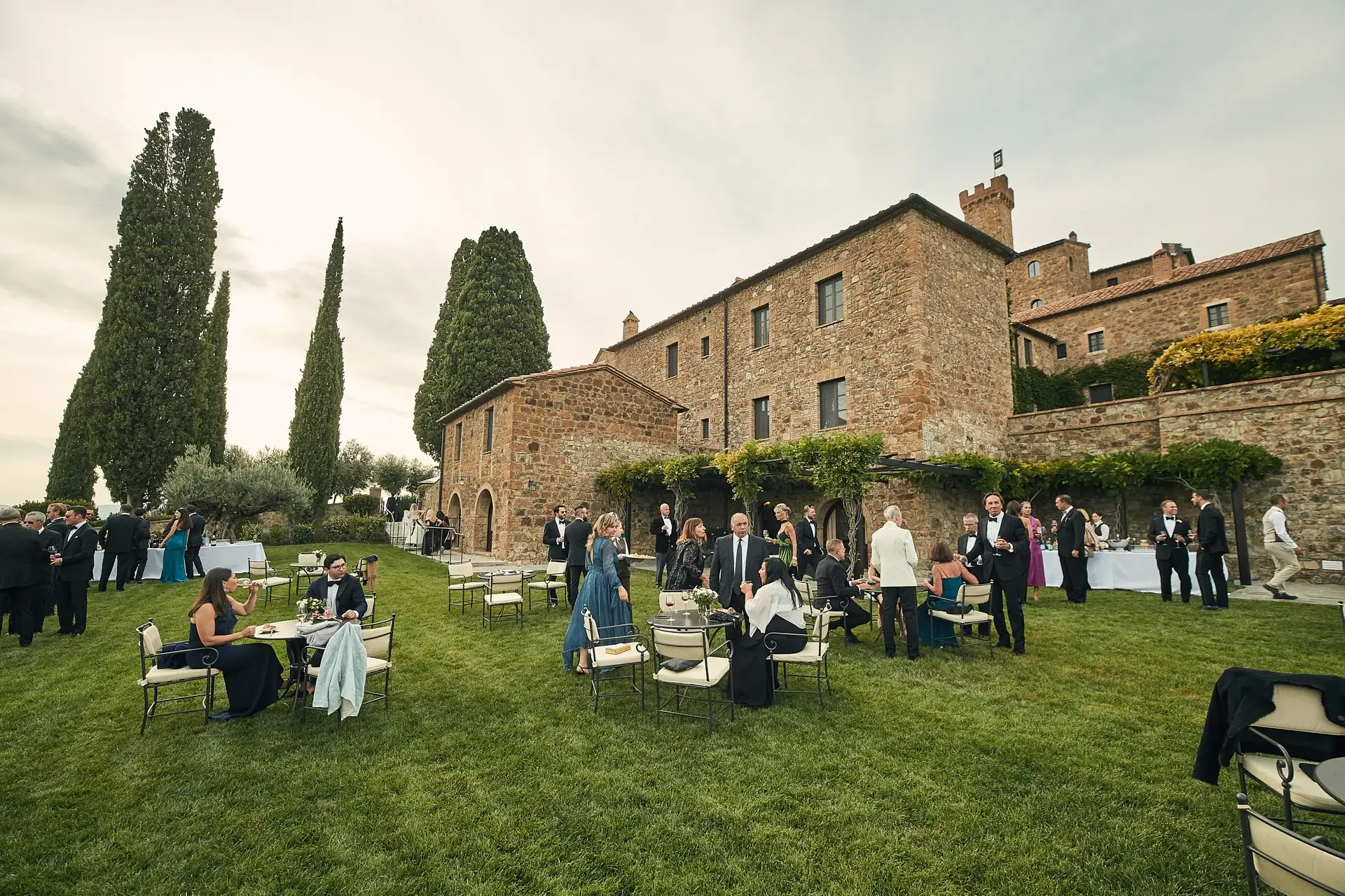 tuscan winery wedding