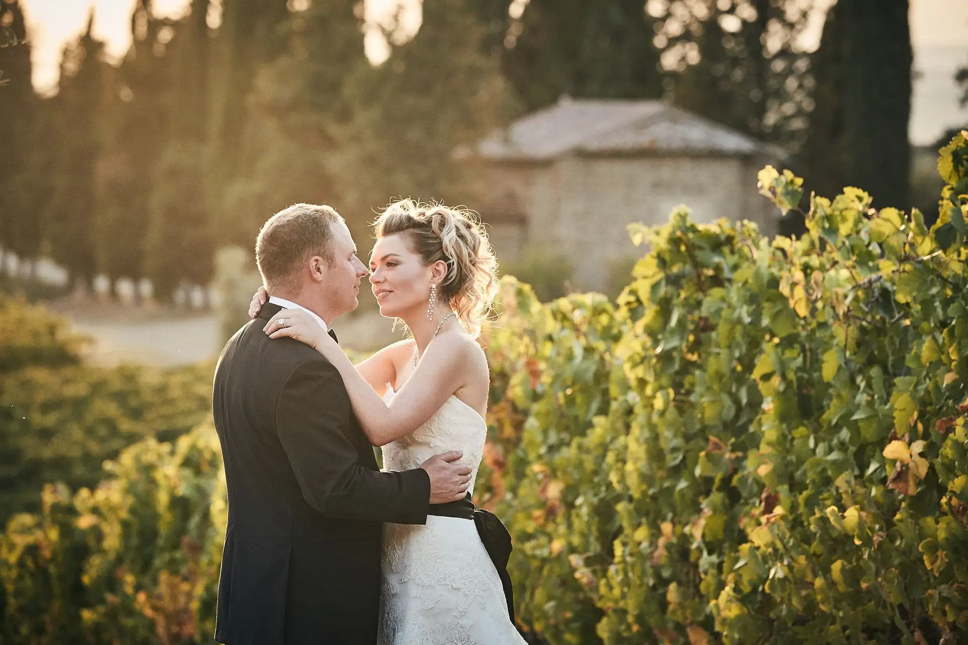 tuscan winery wedding