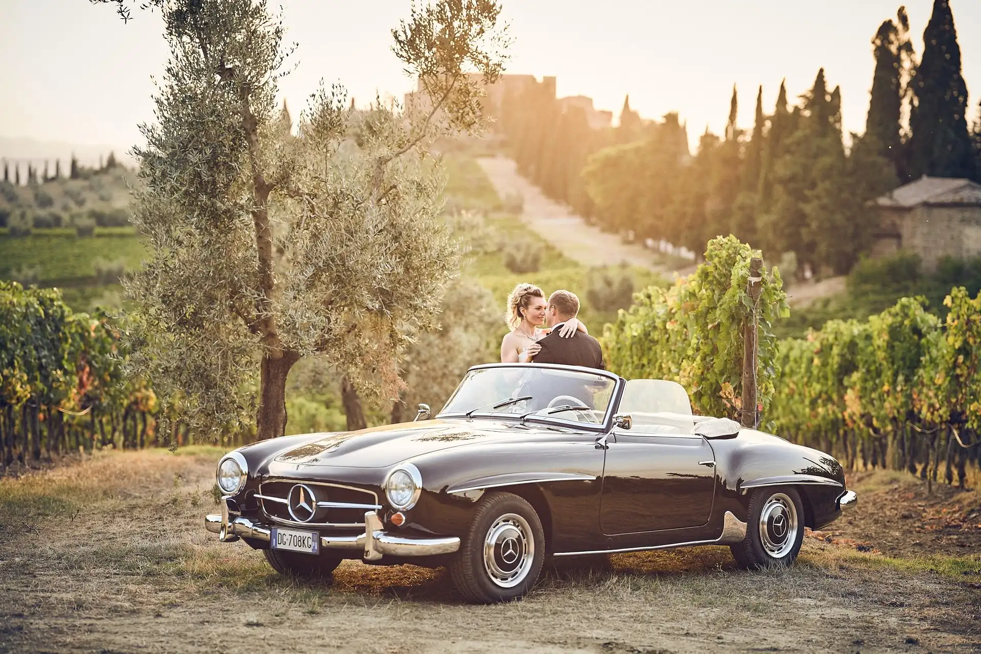tuscan winery wedding