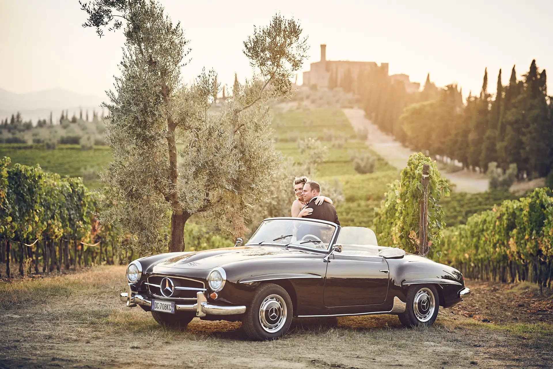 tuscan winery wedding