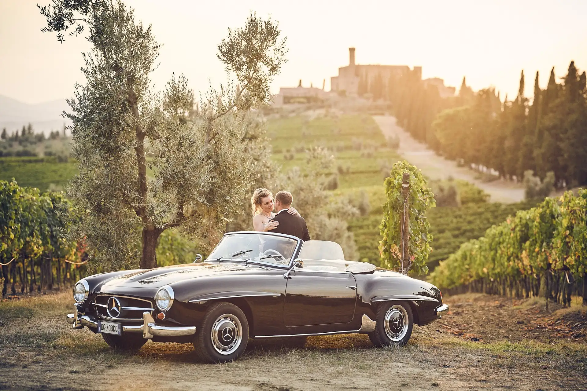 tuscan winery wedding