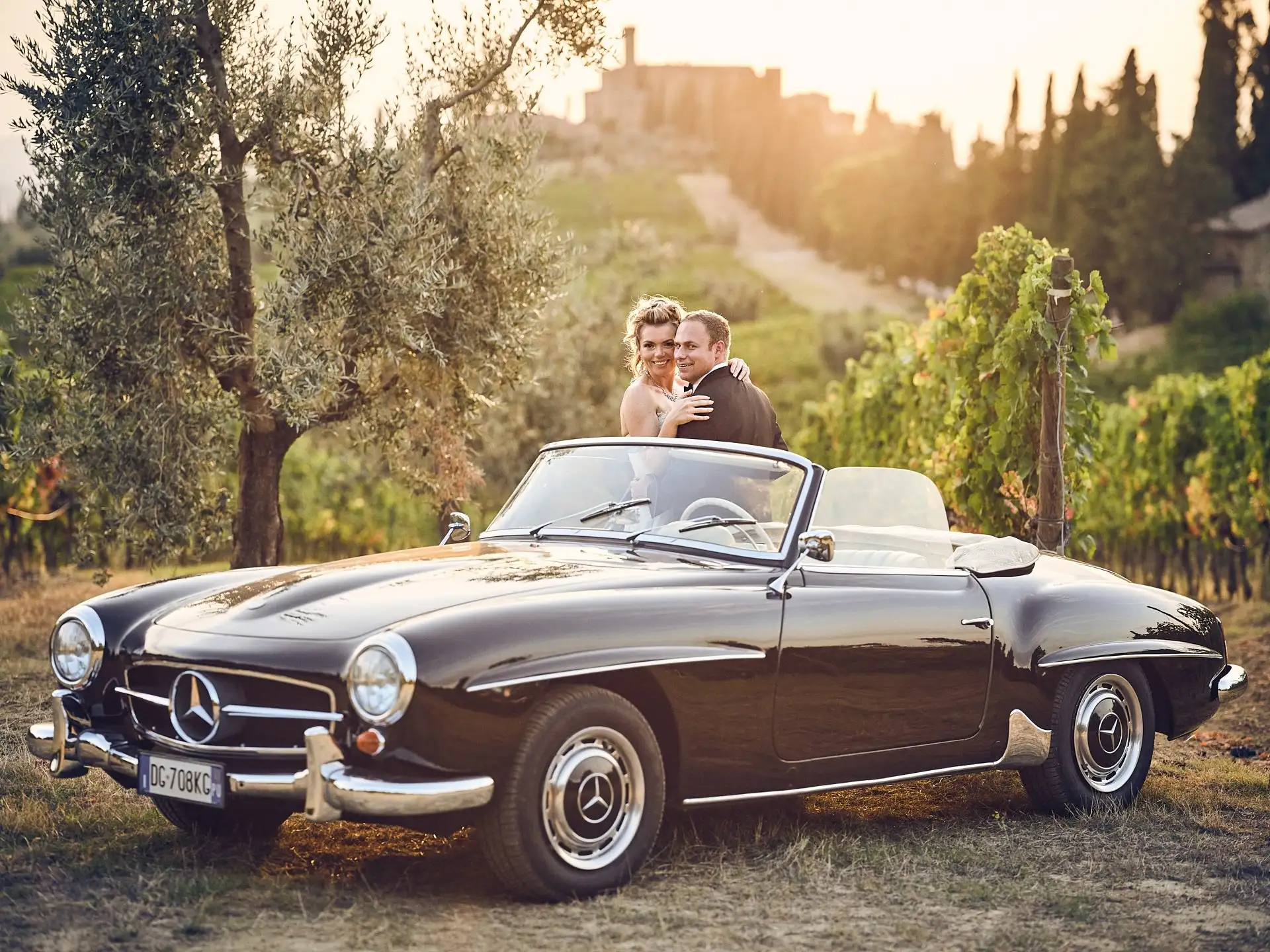 tuscan winery wedding