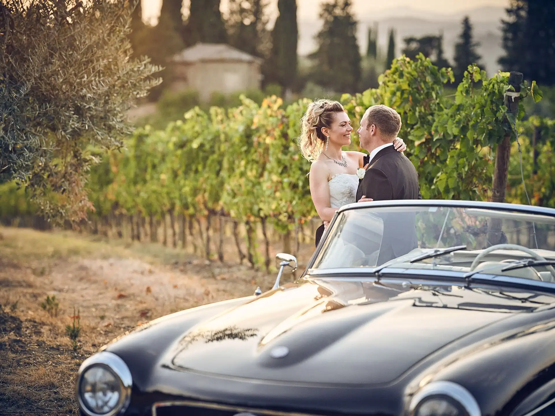 tuscan winery wedding