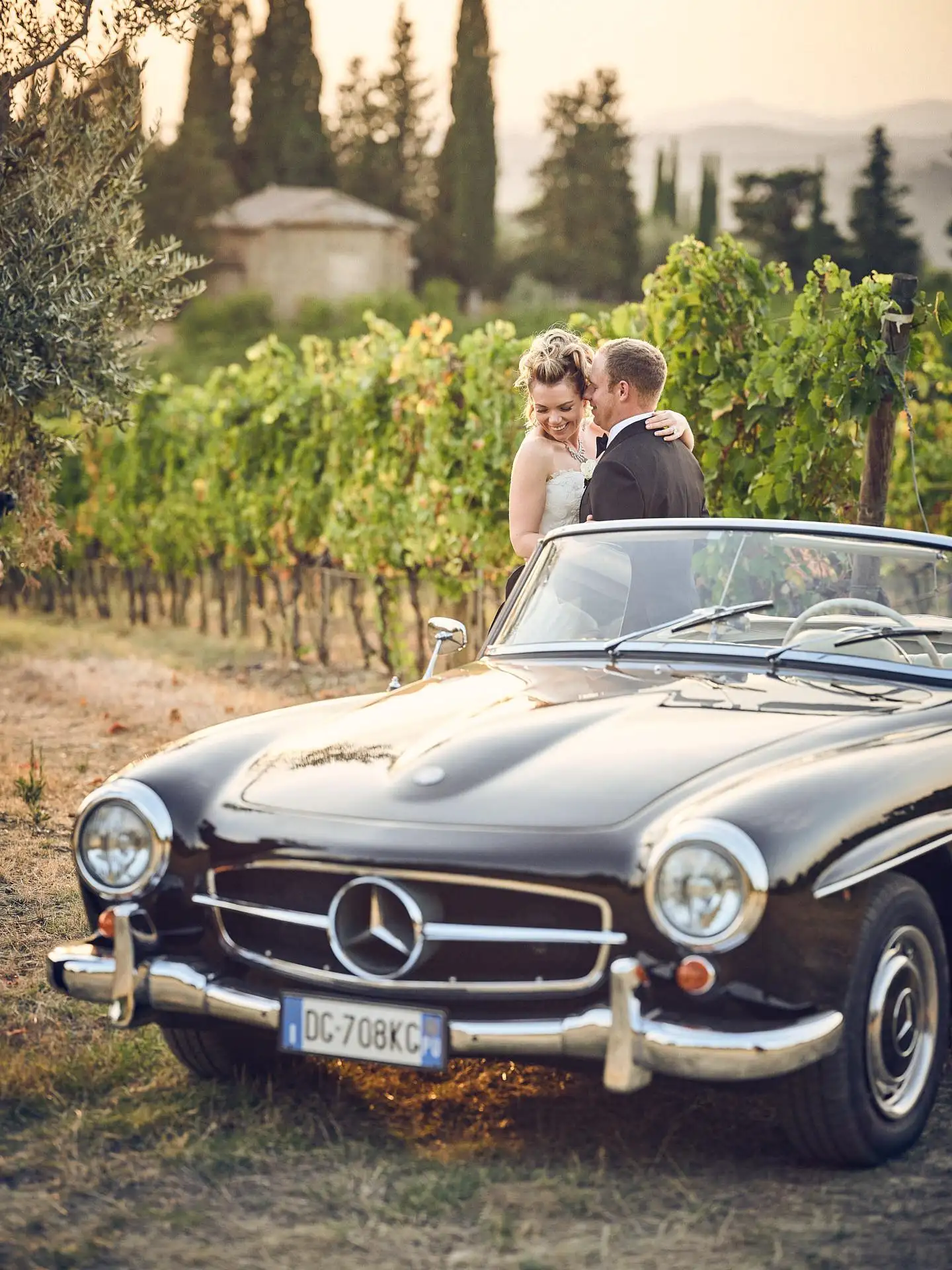 tuscan winery wedding