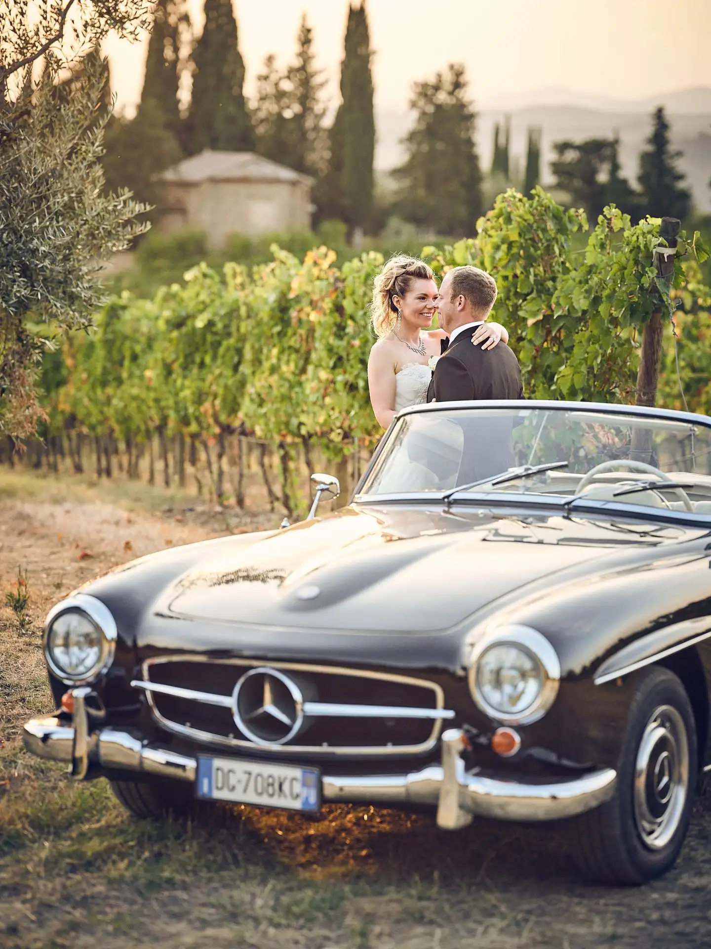 tuscan winery wedding
