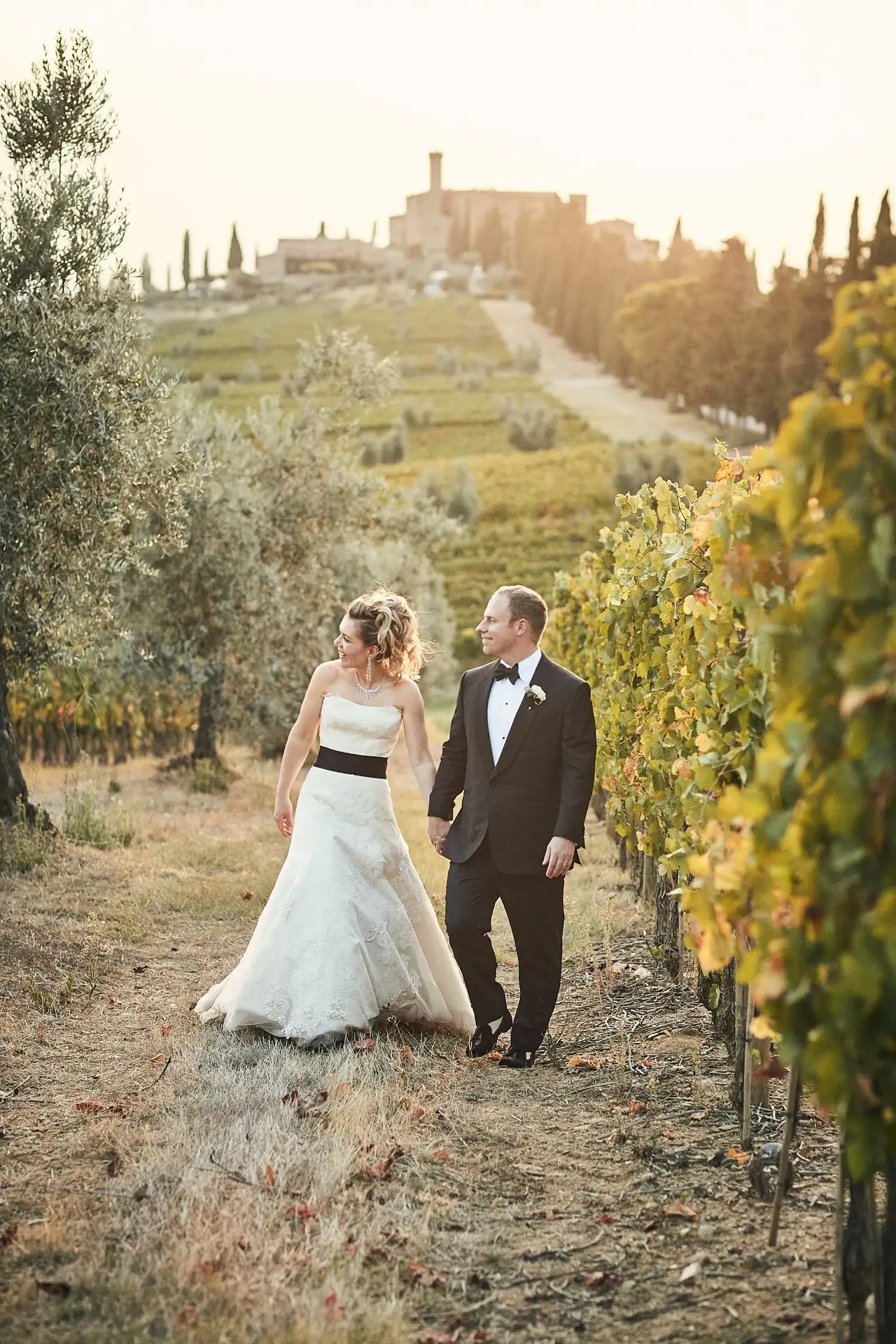 tuscan winery wedding