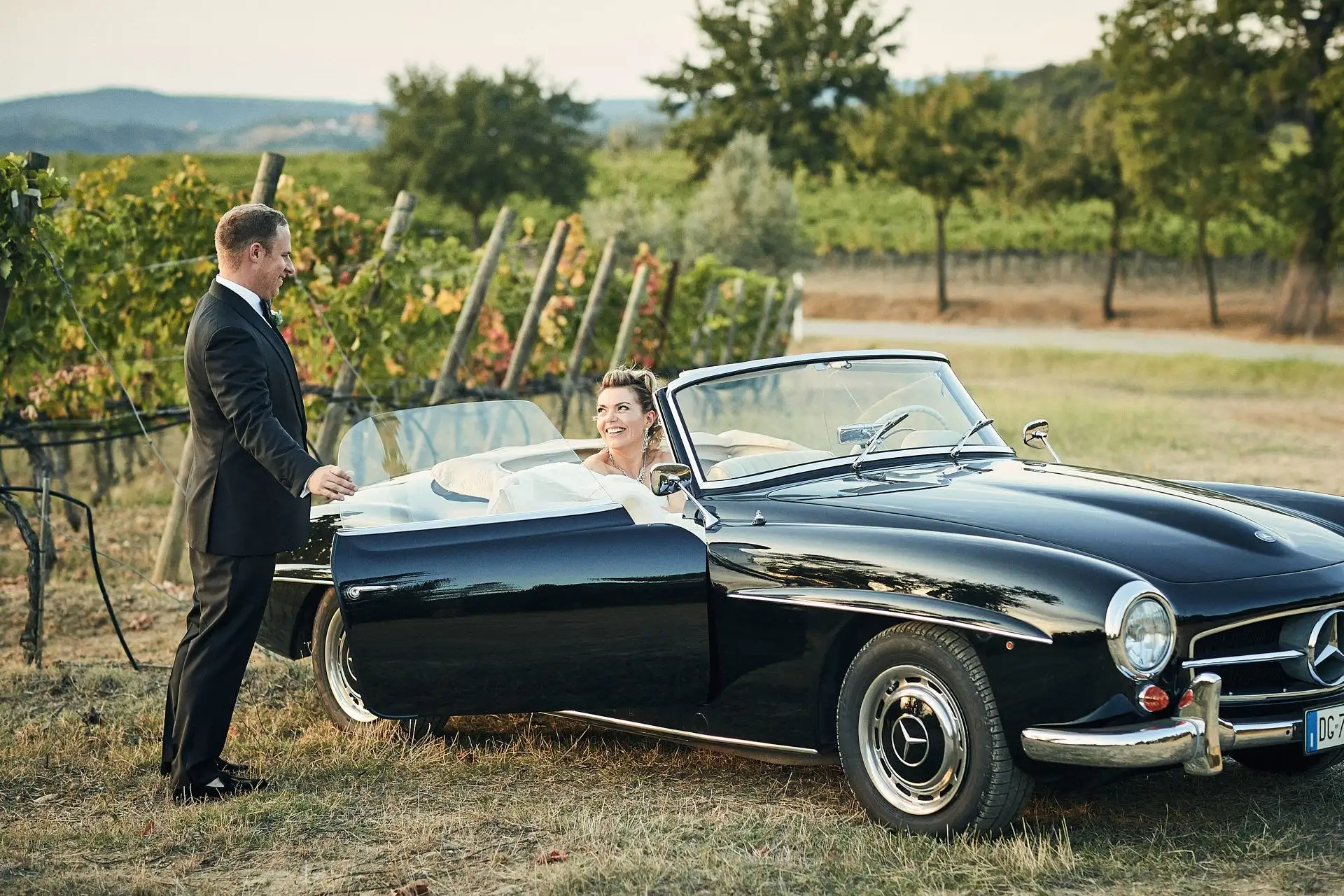 tuscan winery wedding