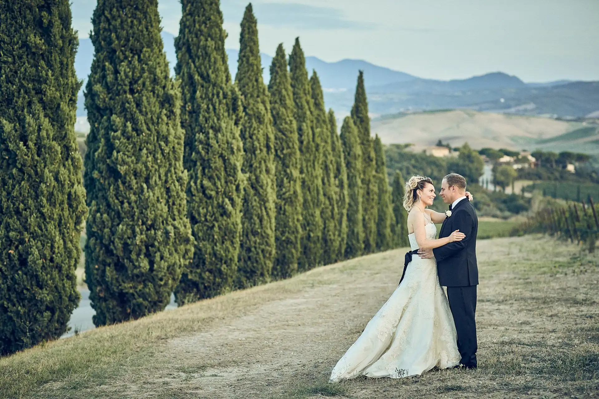 tuscan winery wedding