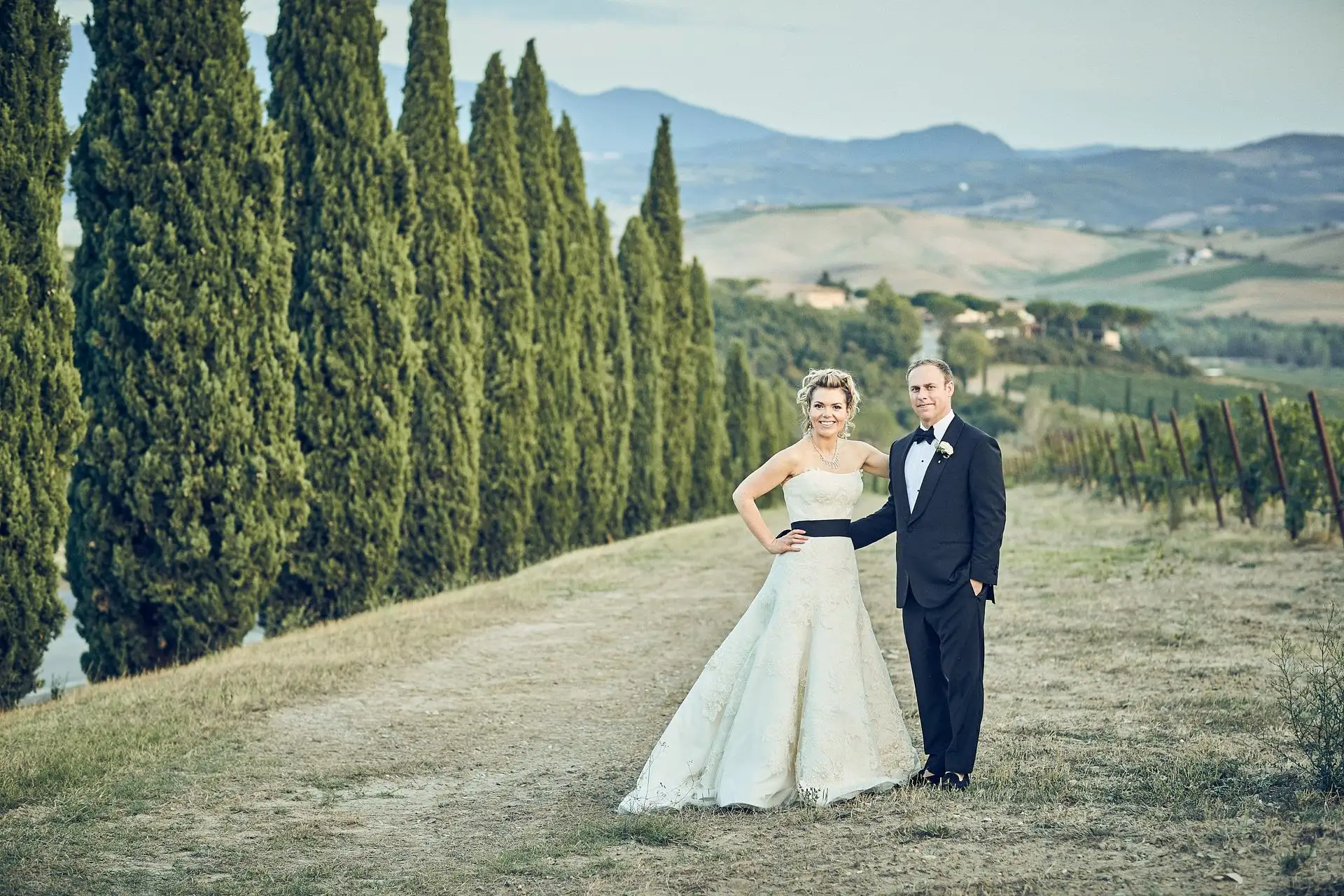 tuscan winery wedding
