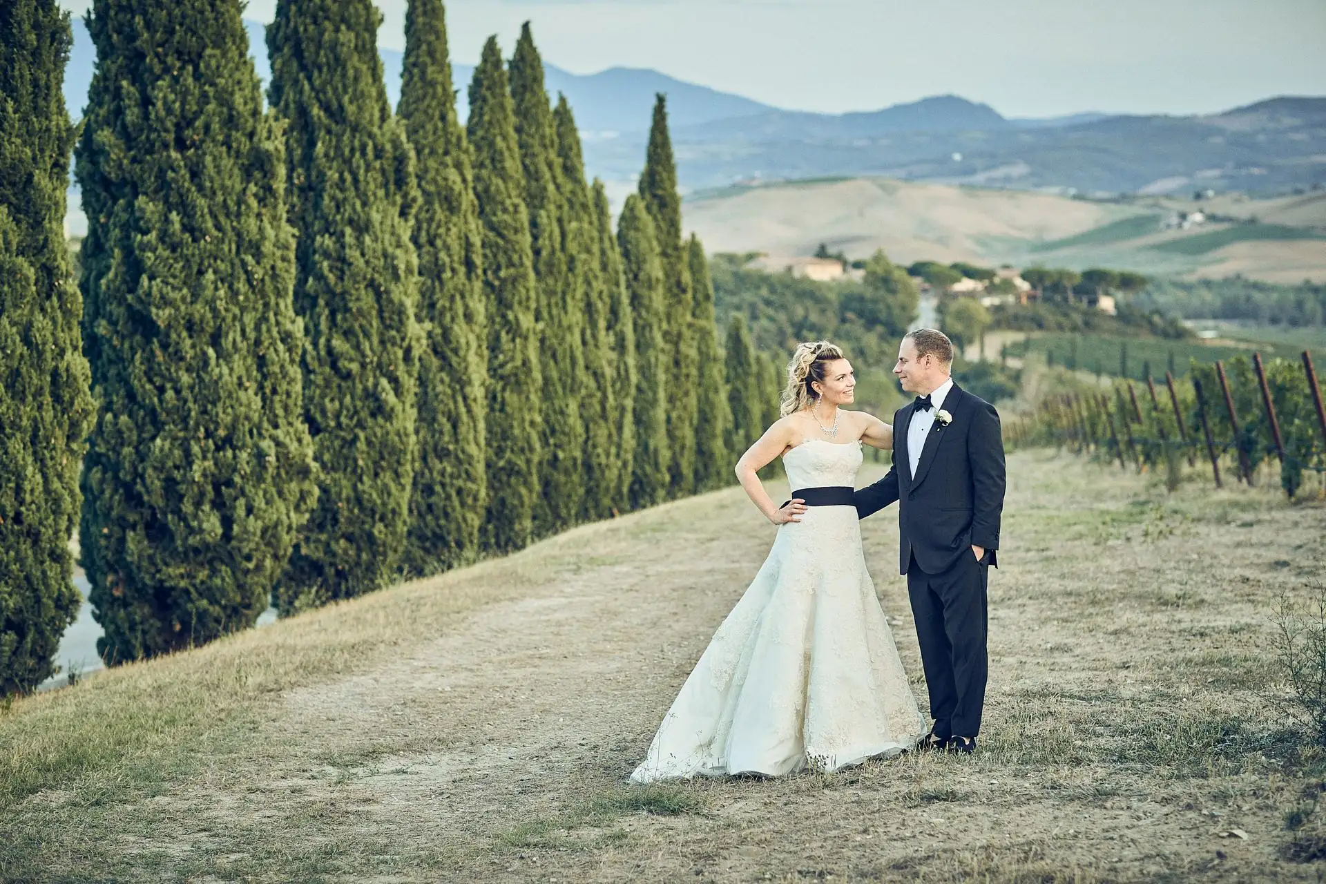 tuscan winery wedding