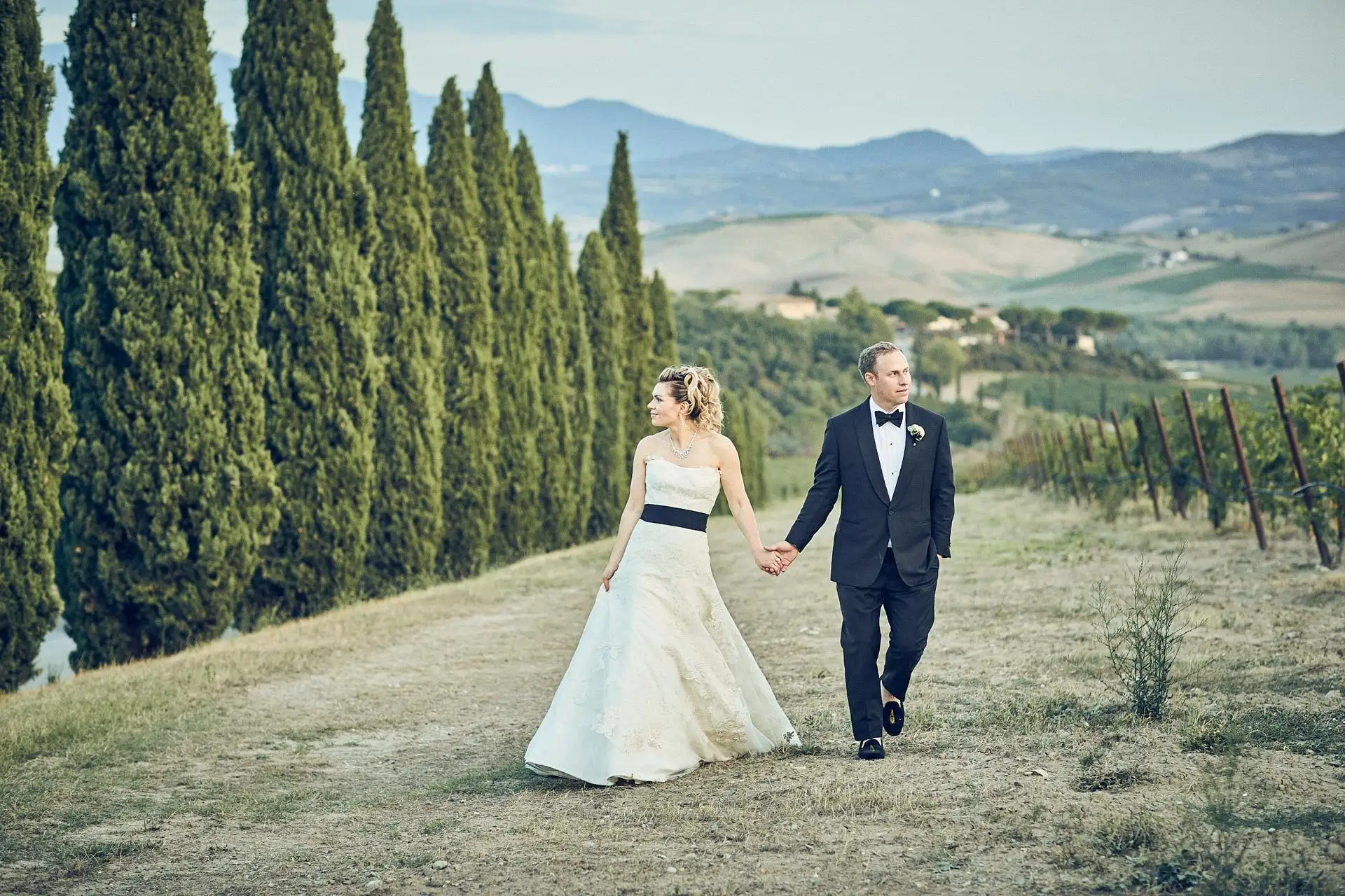 tuscan winery wedding