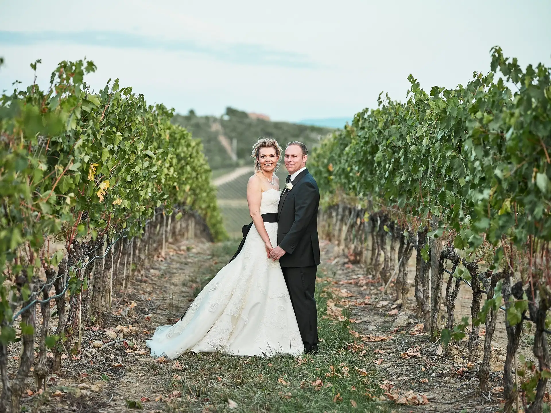 tuscan winery wedding