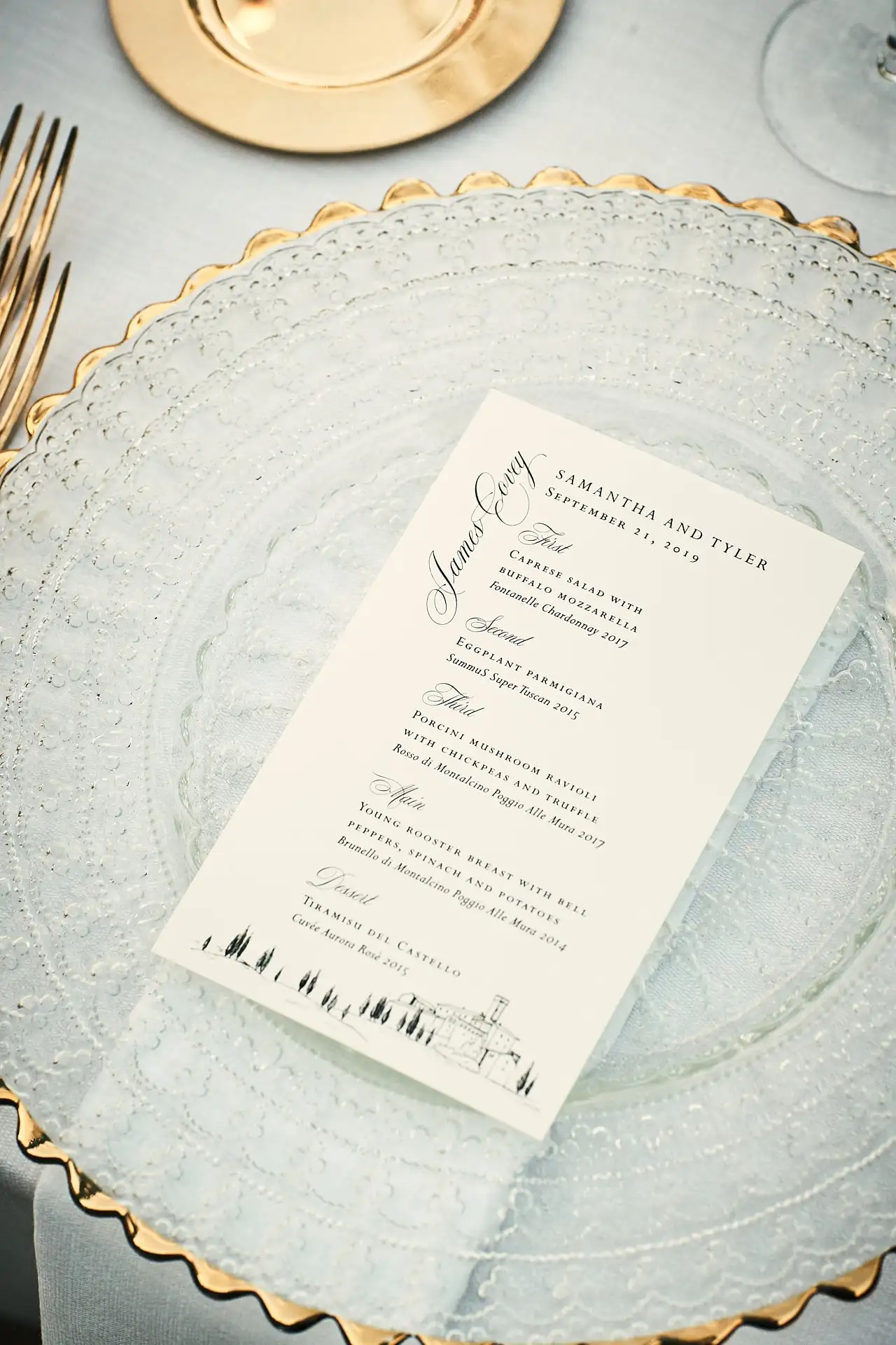 tuscan winery wedding