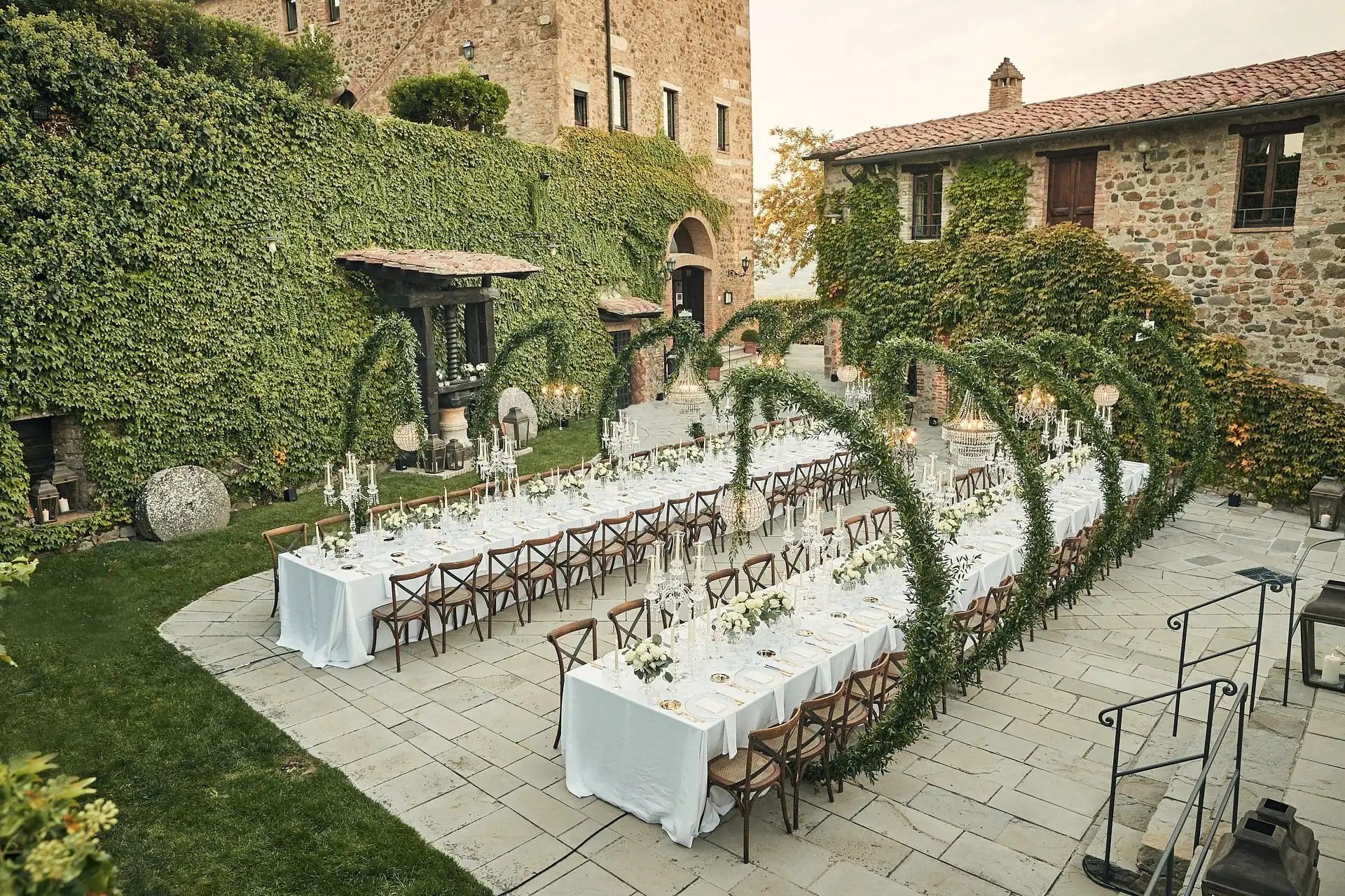 tuscan winery wedding