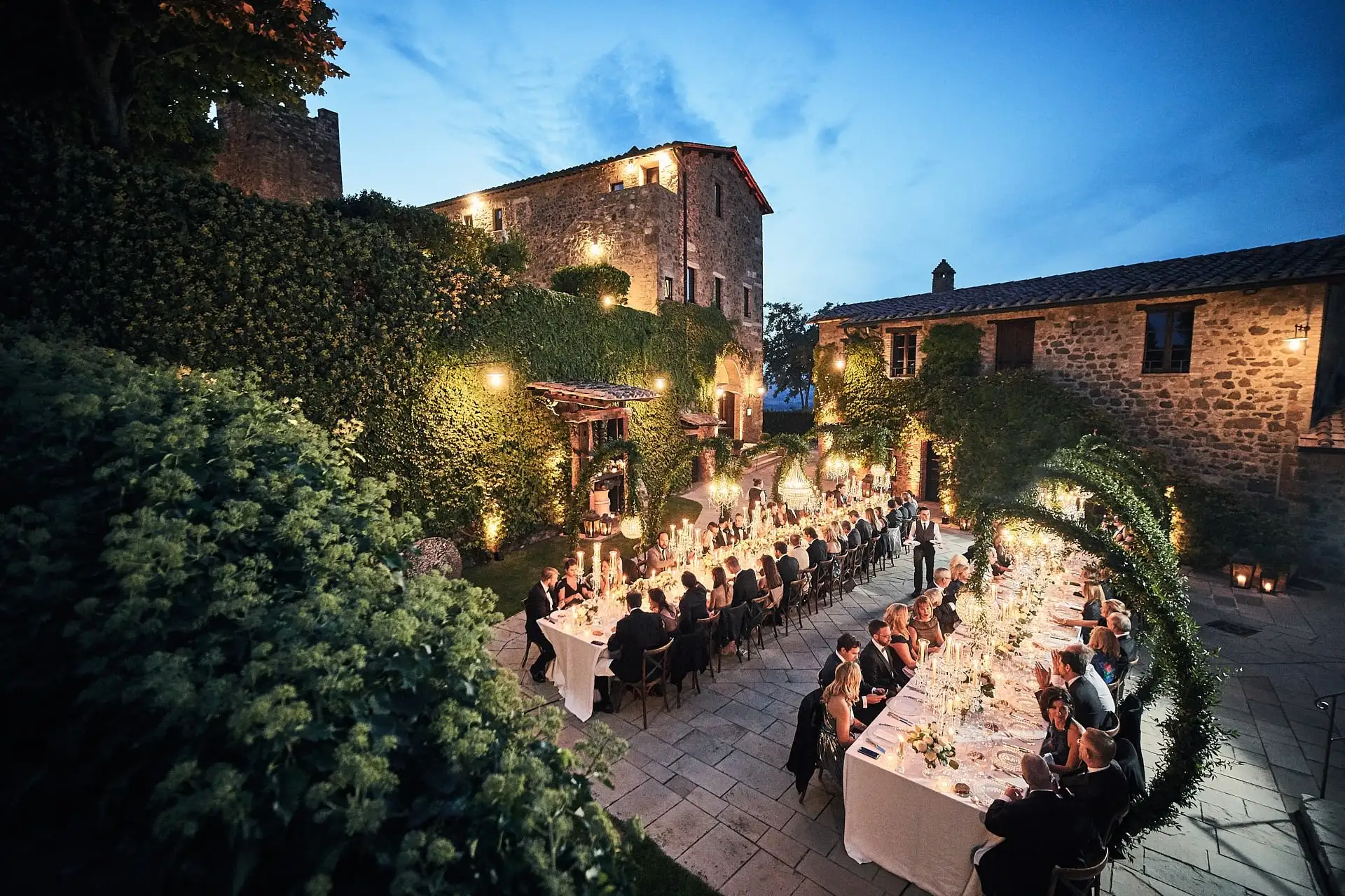 tuscan winery wedding